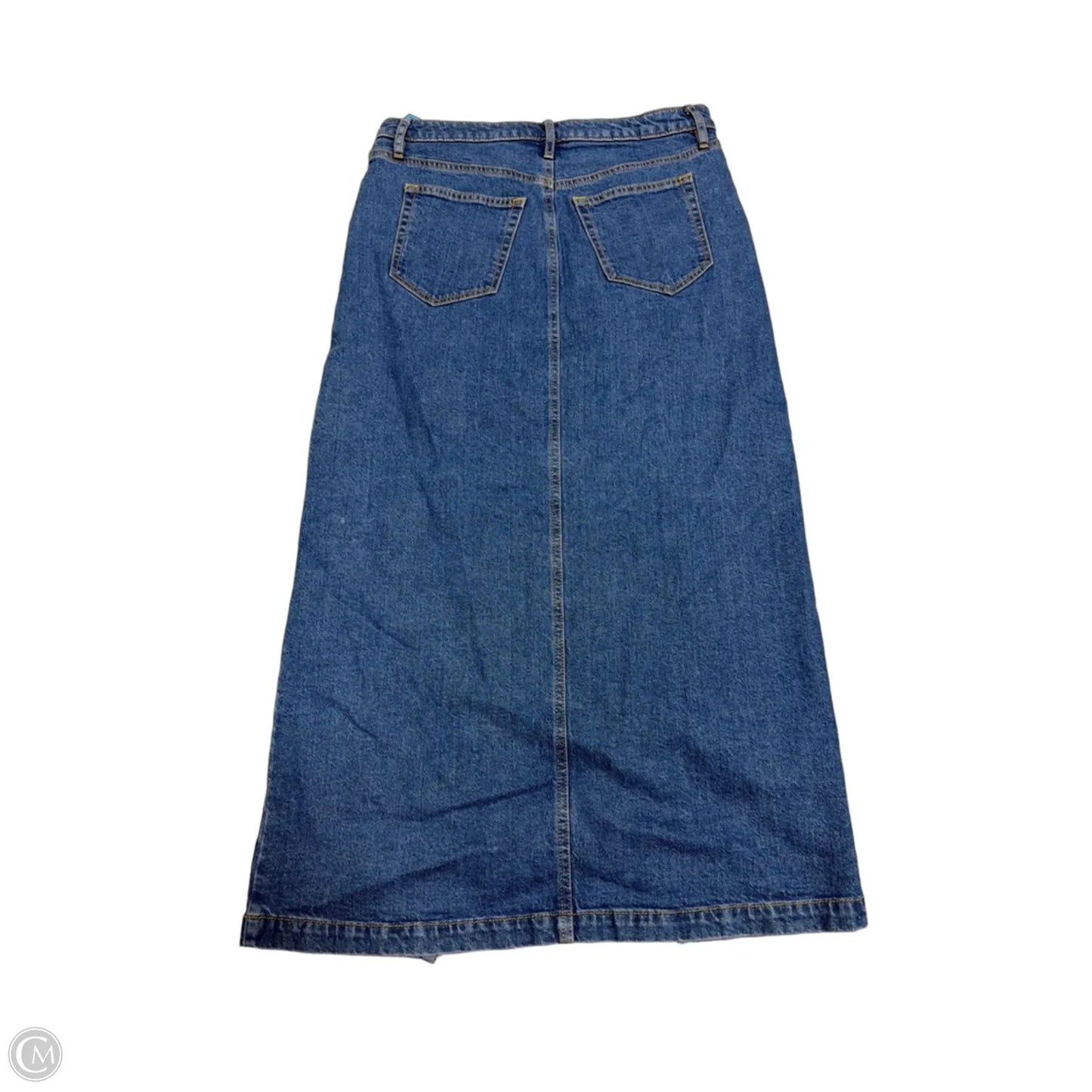 New! Skirt Maxi By Loft In Blue Denim, Size: 4