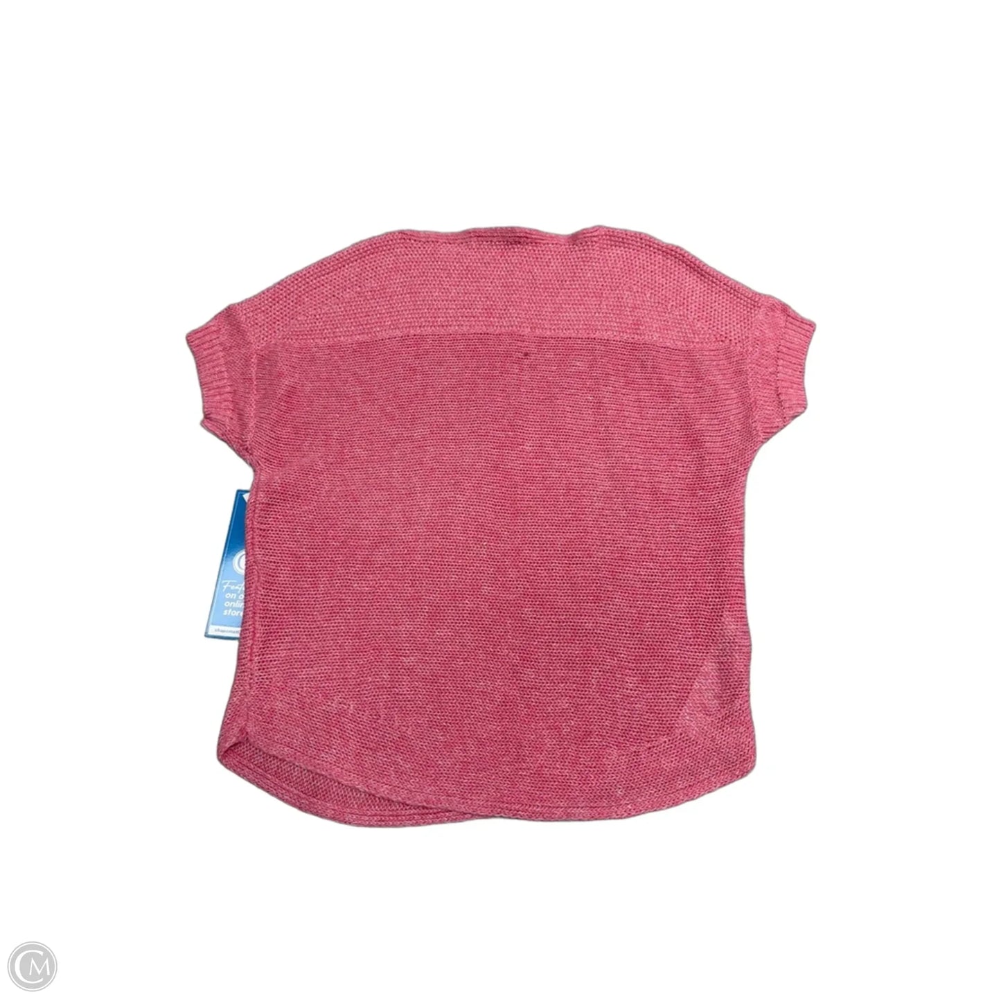 Sweater Short Sleeve By Tommy Bahama In Pink, Size: M
