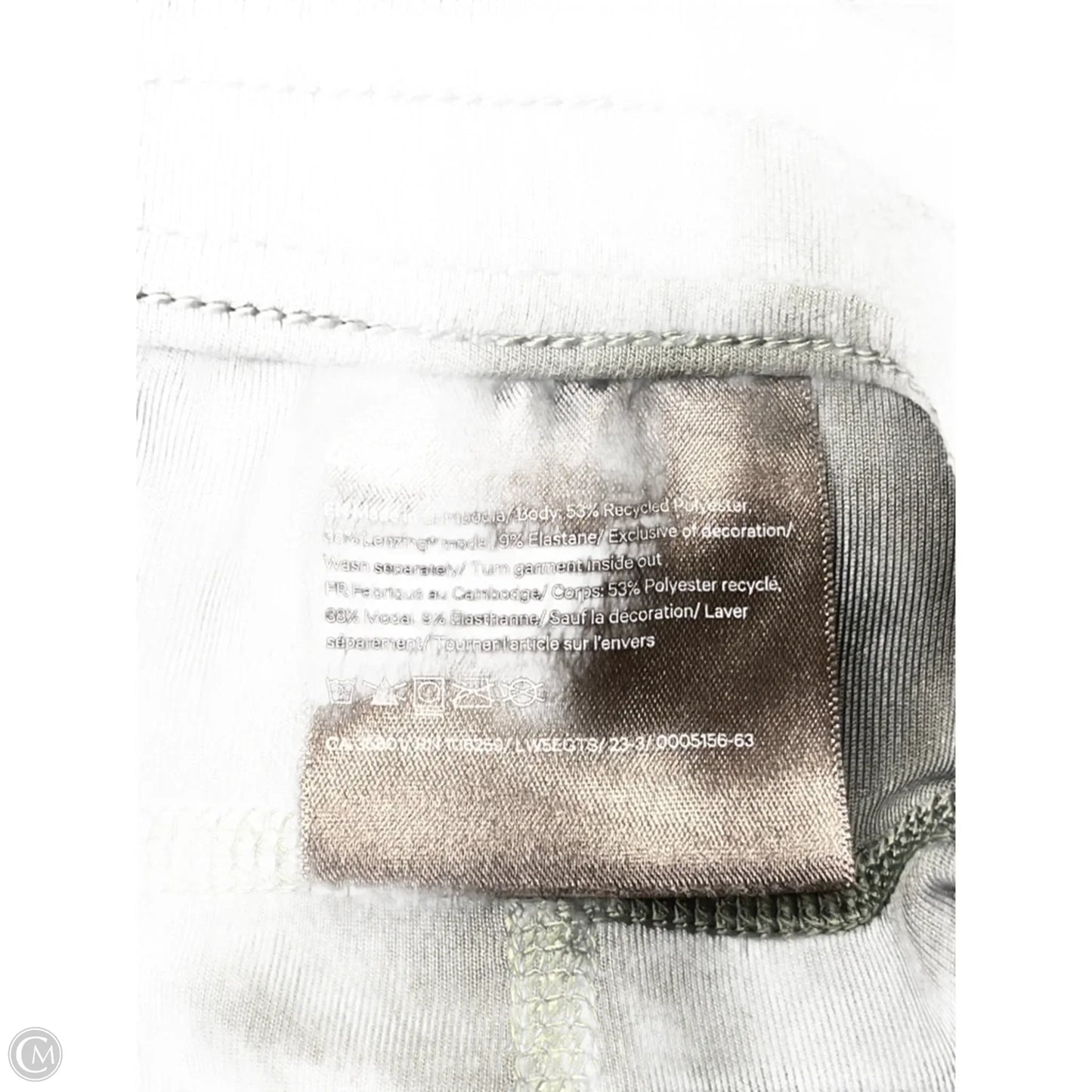 Athletic Pants By Lululemon In Green, Size: 4