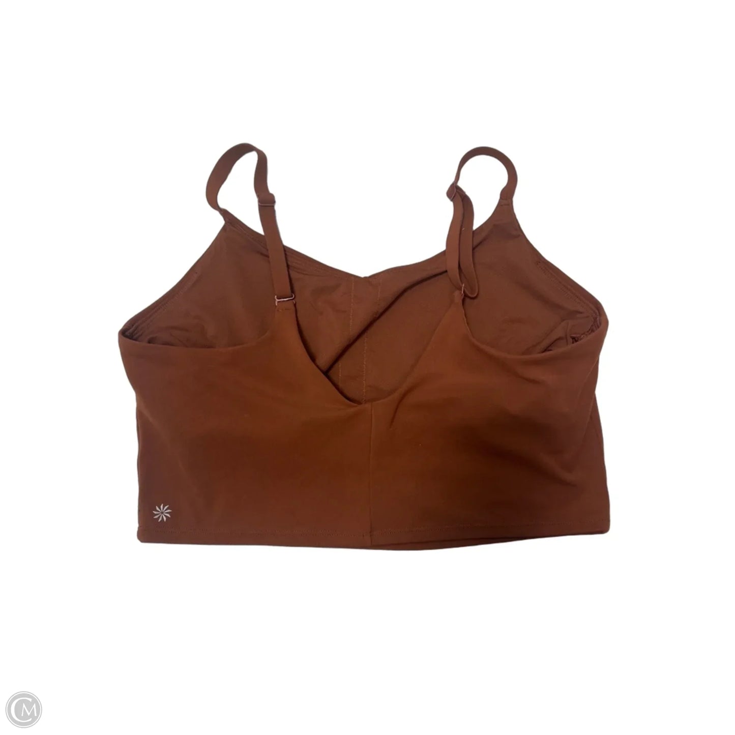 Athletic Tank Top By Athleta In Orange, Size: 1x