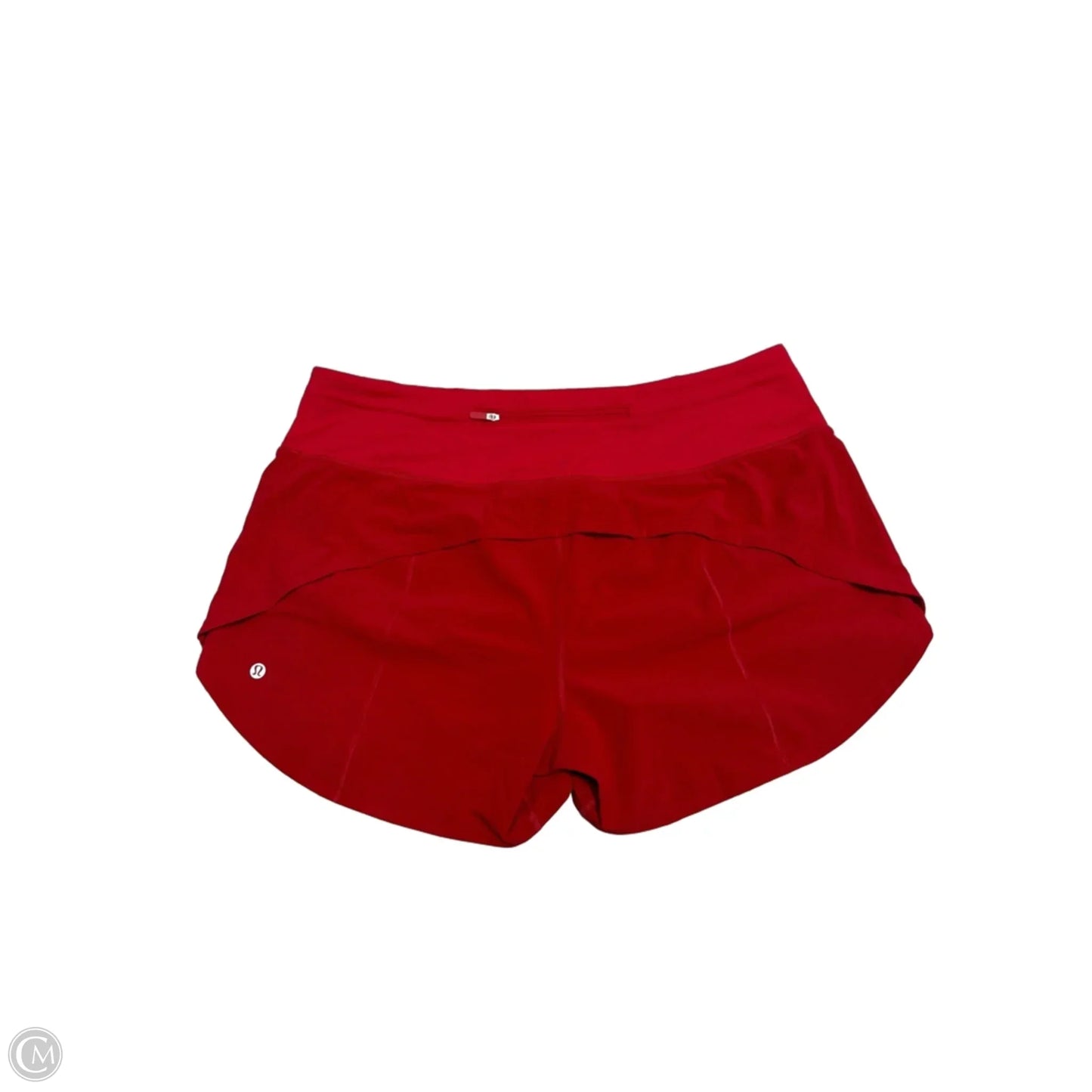 Athletic Shorts By Lululemon In Red, Size: 14