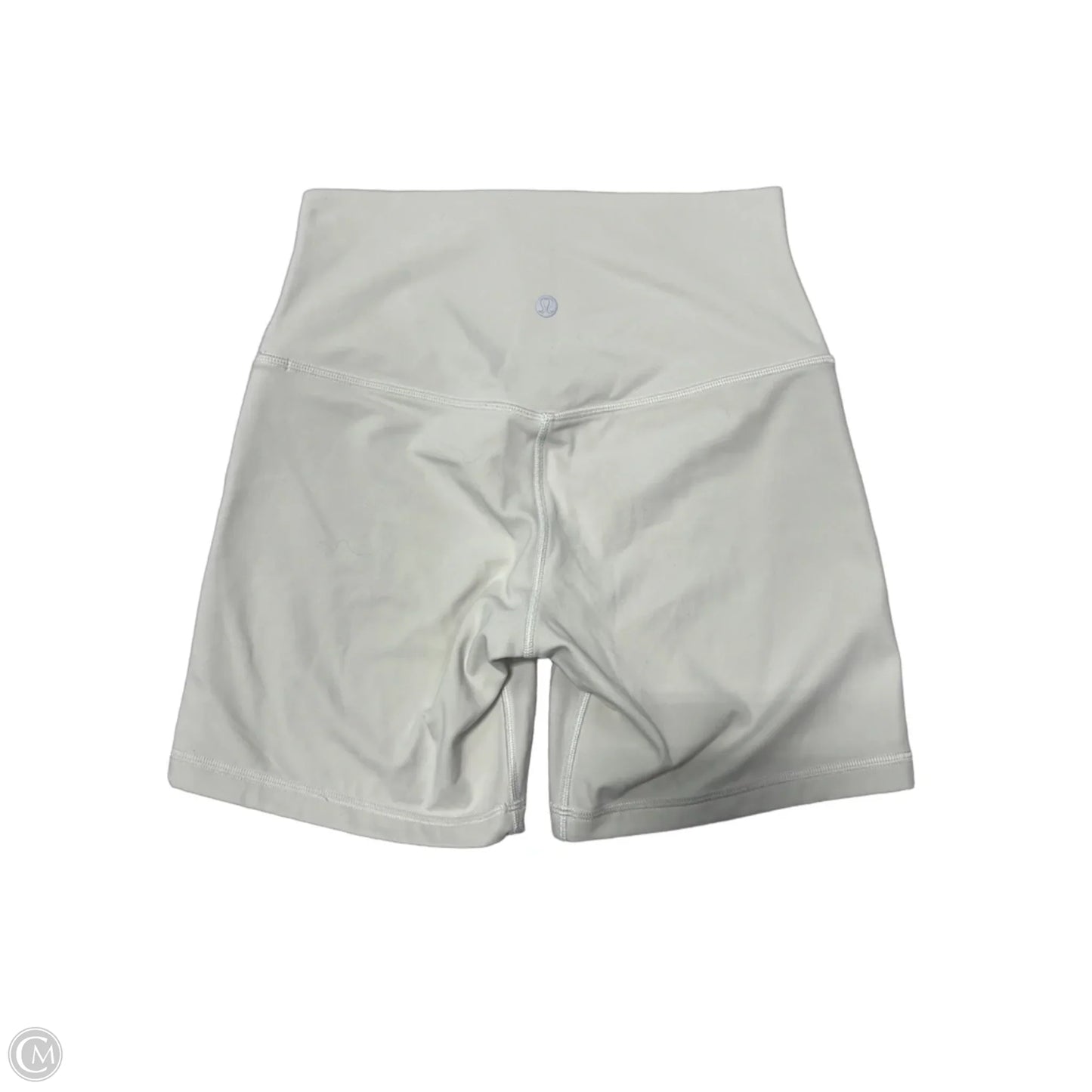 Athletic Shorts By Lululemon In Cream, Size: 6
