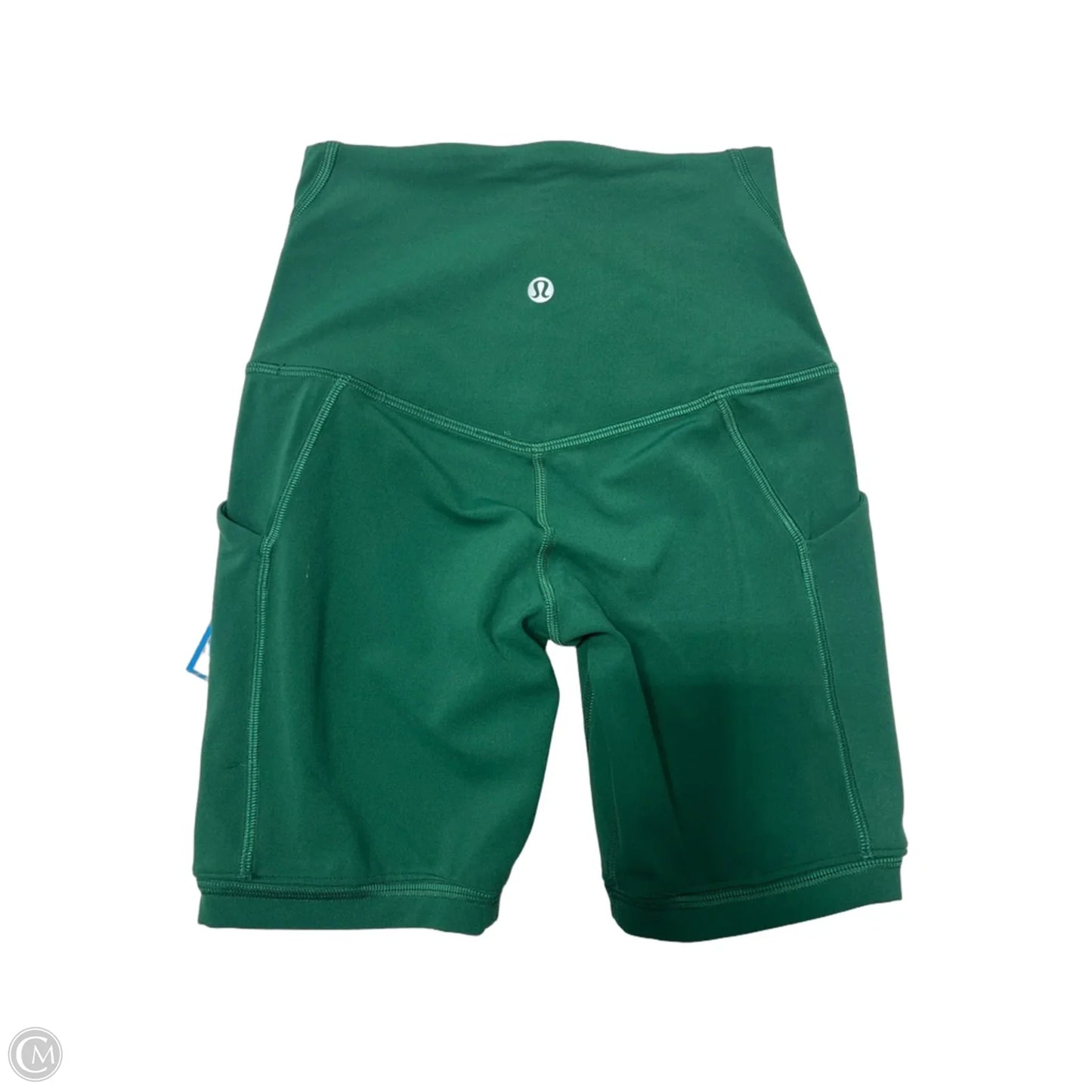 Athletic Shorts By Lululemon In Green, Size: Xs