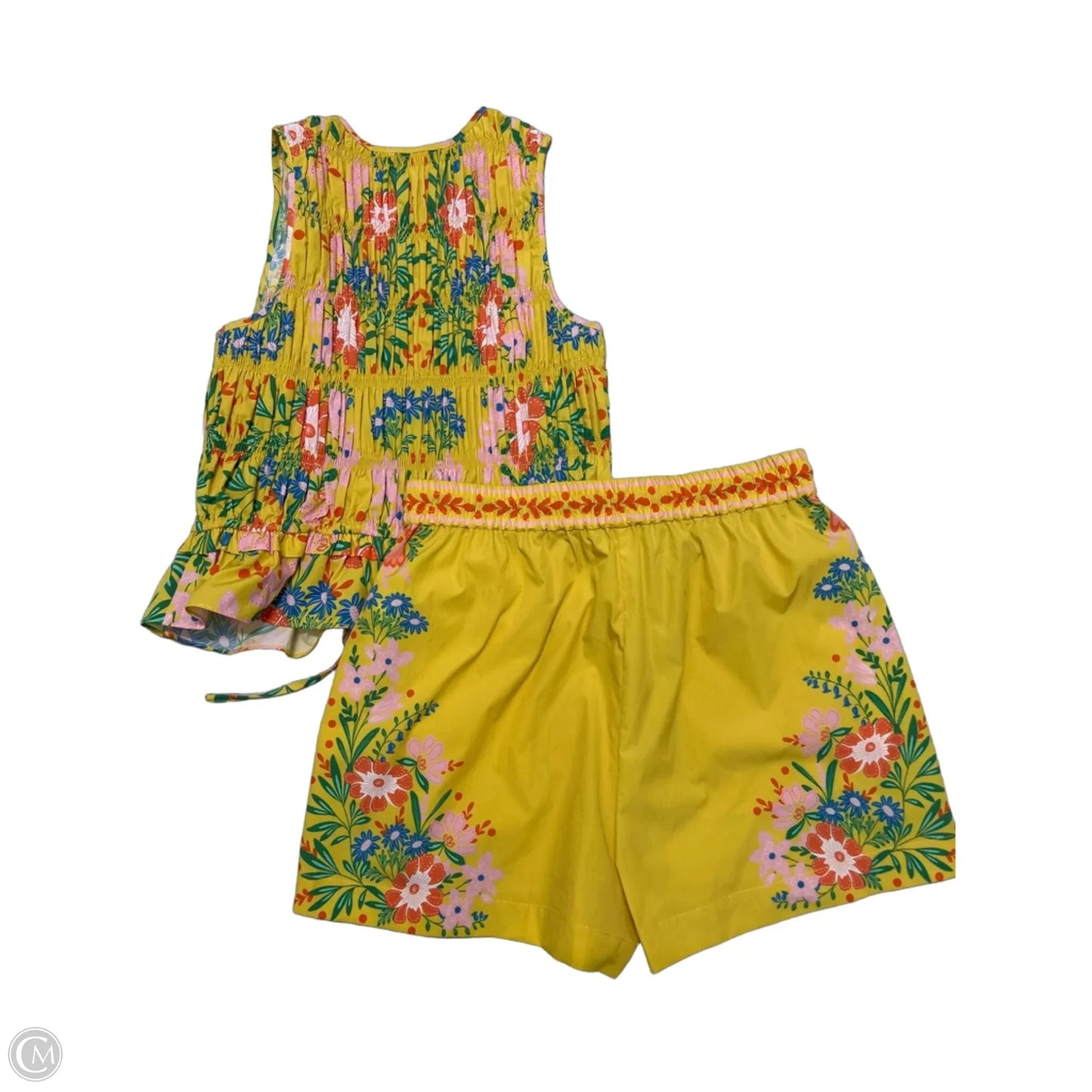 Shorts Set By Chelsea And Violet In Yellow, Size: S