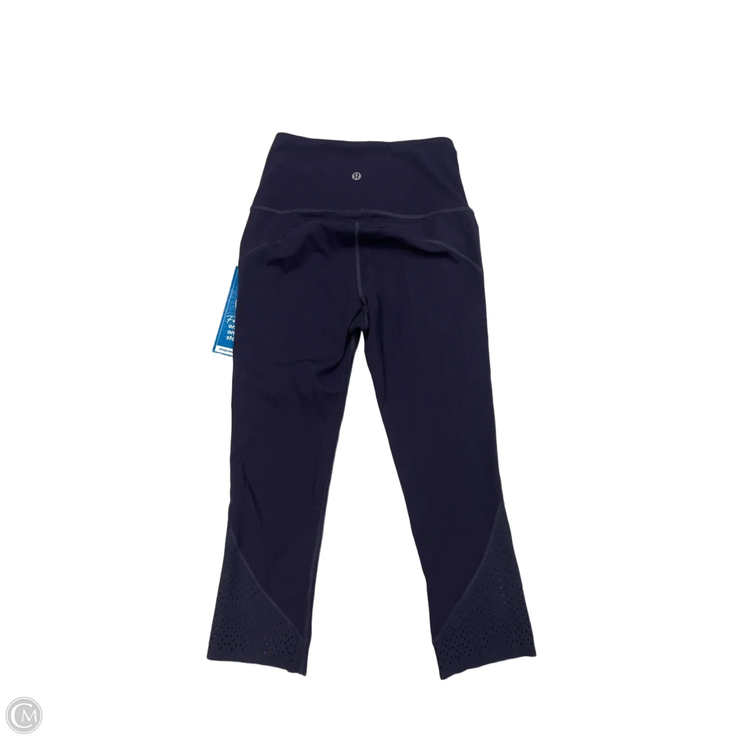 Athletic Leggings Capris By Lululemon In Purple, Size: 4