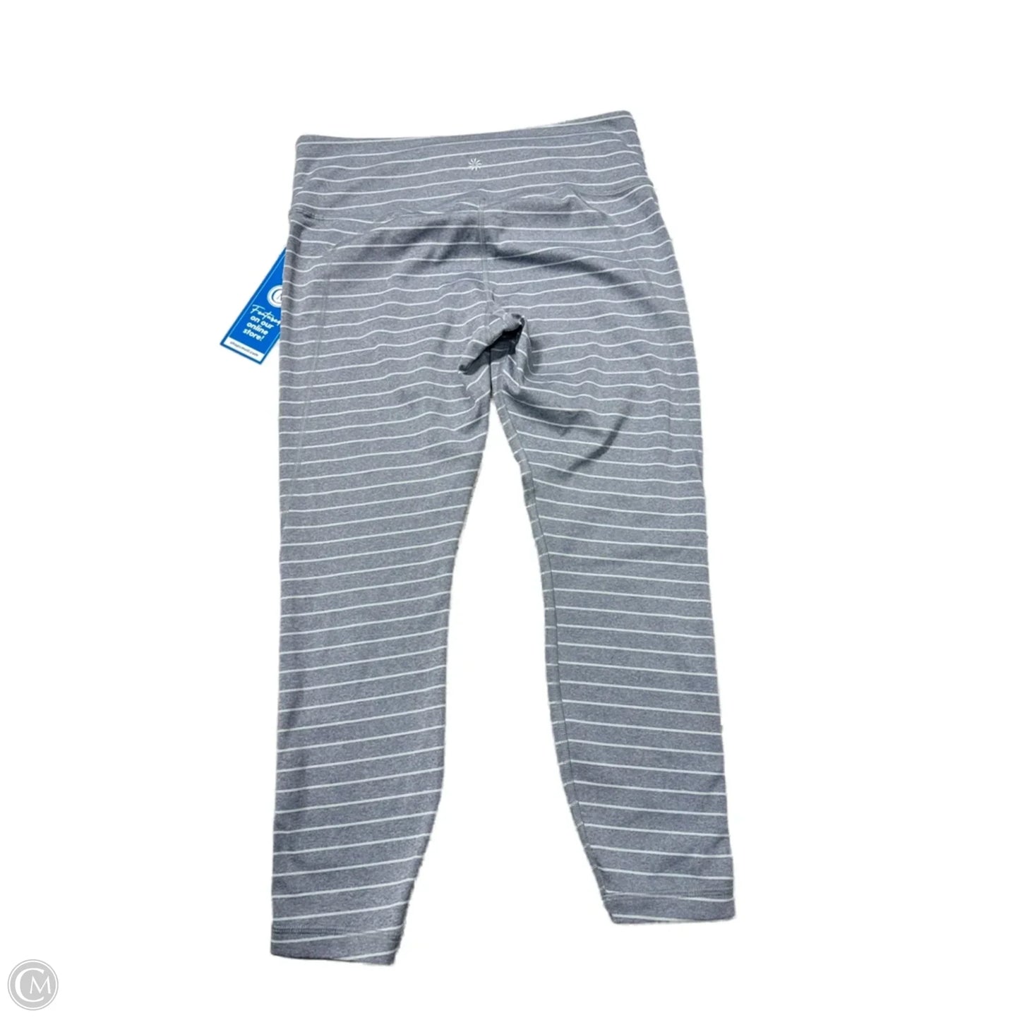 Athletic Pants By Athleta In Striped Pattern, Size: L