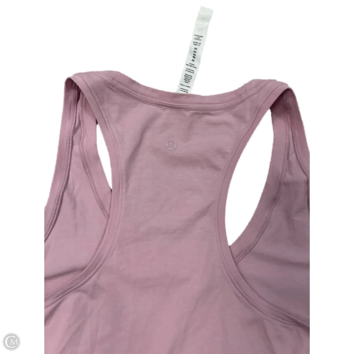 Athletic Tank Top By Lululemon In Pink, Size: 10
