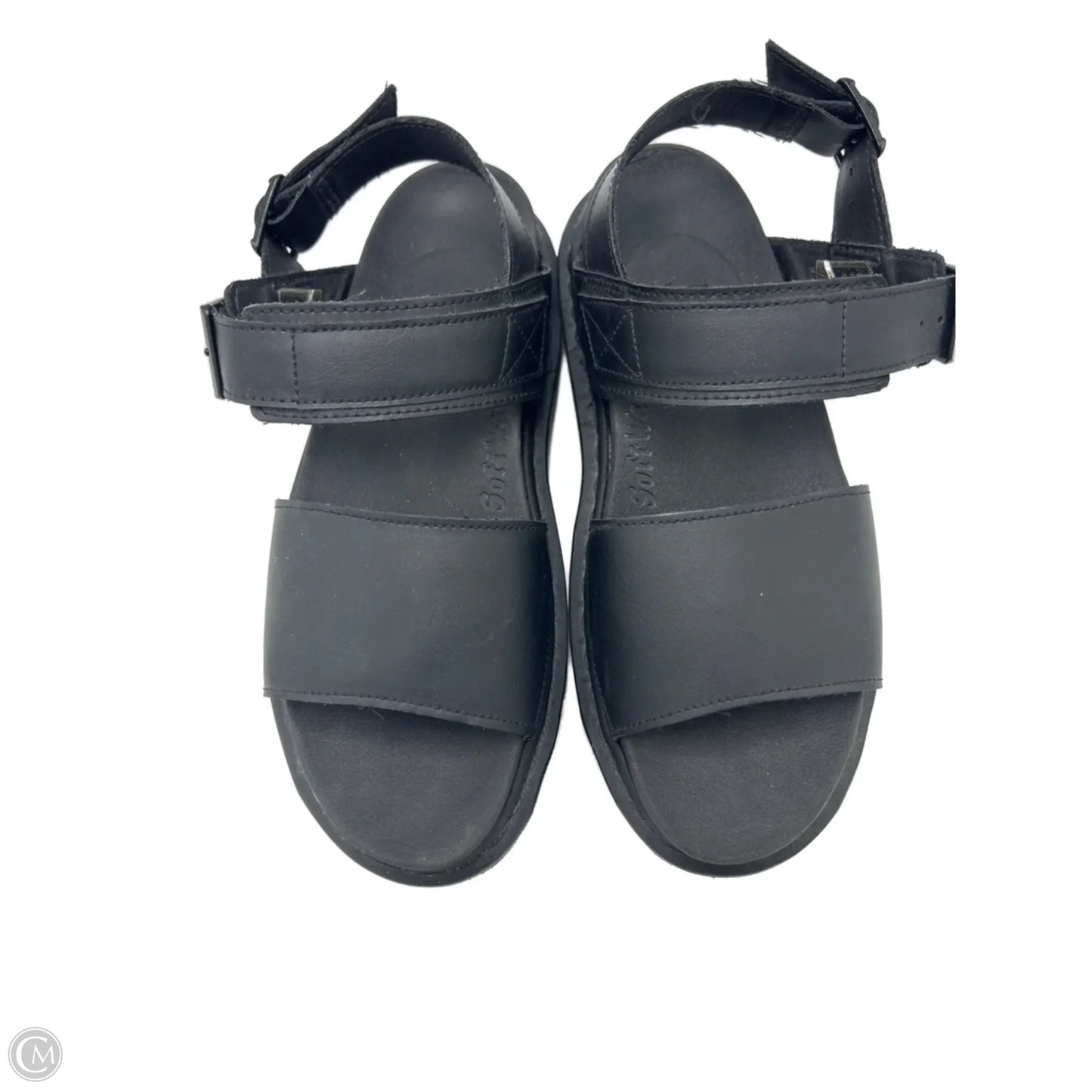 Sandals Designer By Dr Martens In Black, Size: 8