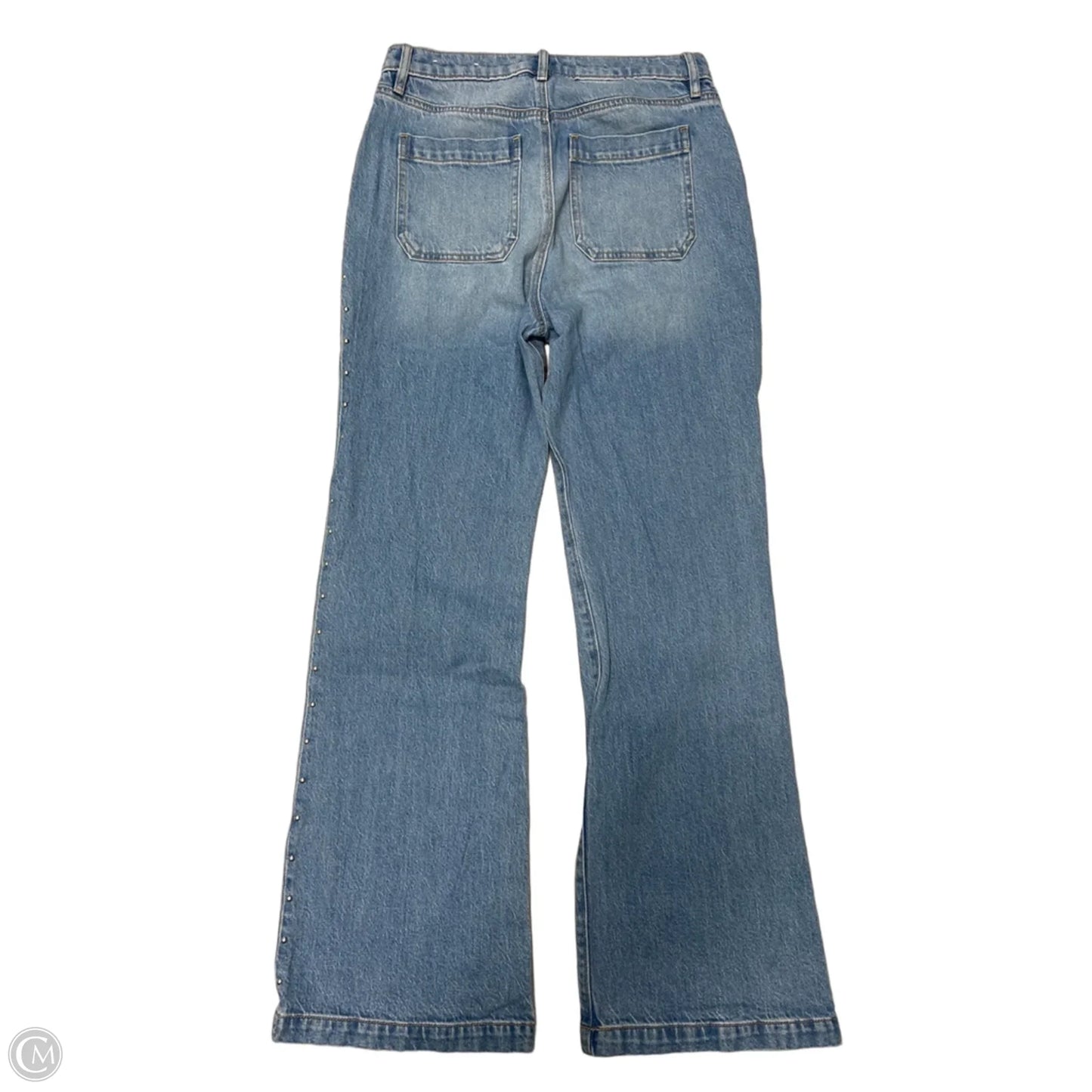 Jeans Wide Leg By Loft In Blue Denim, Size: 2