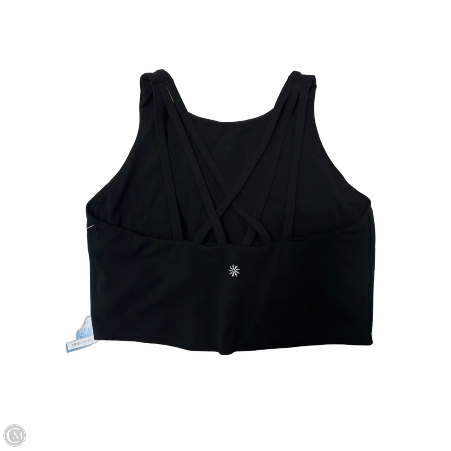 Athletic Bra By Athleta In Black, Size: M