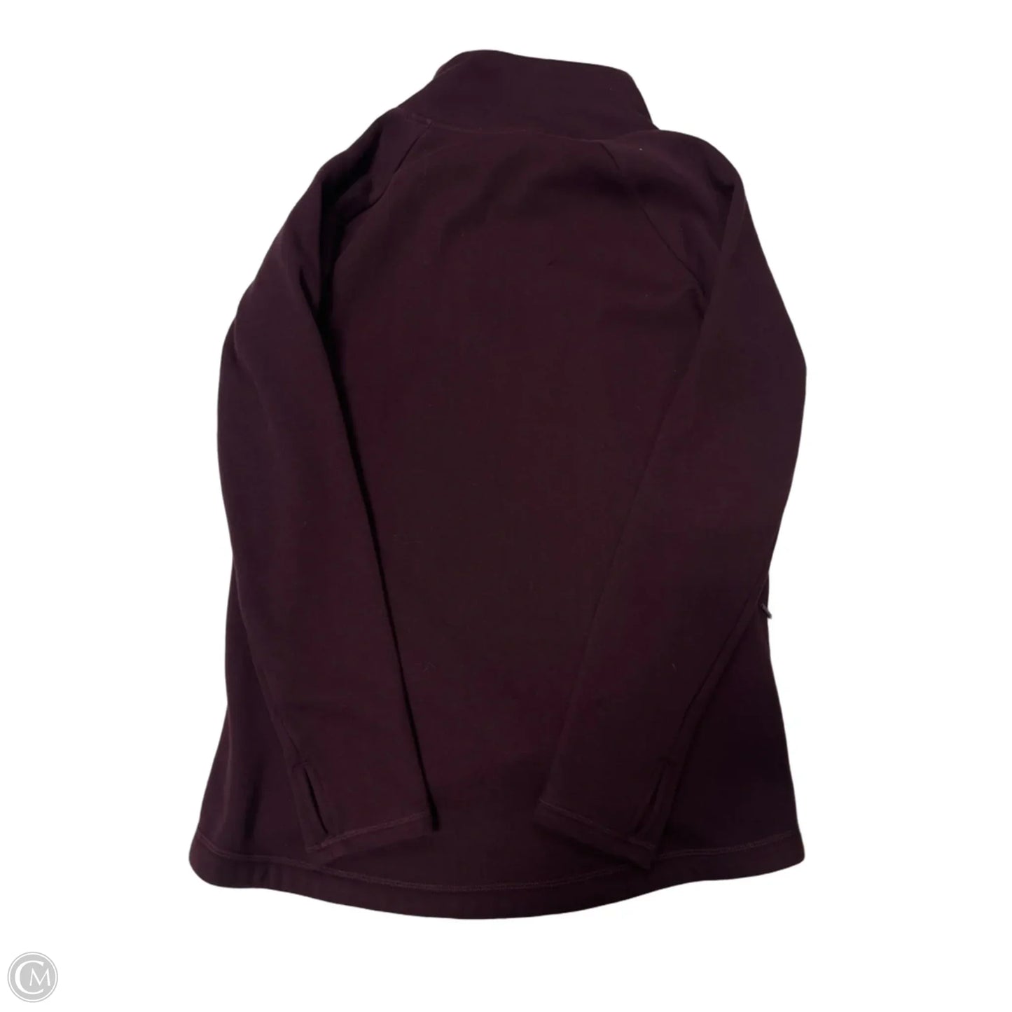 Athletic Sweatshirt Collar By Athleta In Maroon, Size: S
