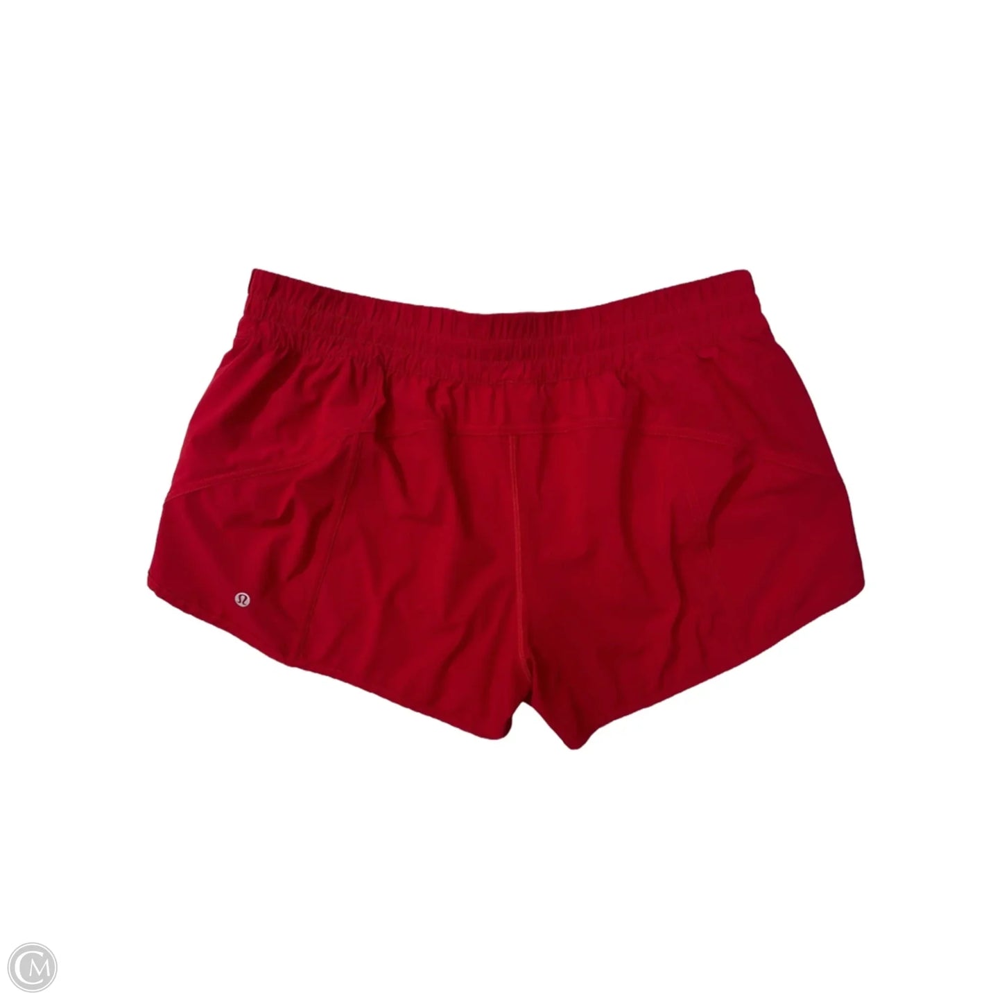 Athletic Shorts By Lululemon In Red, Size: 18
