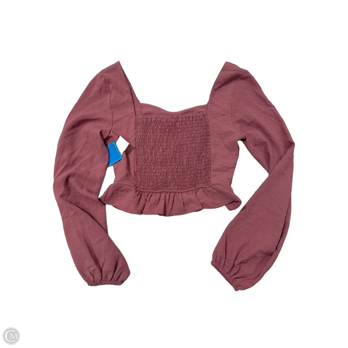 Top Long Sleeve By Altard State In Pink, Size: S