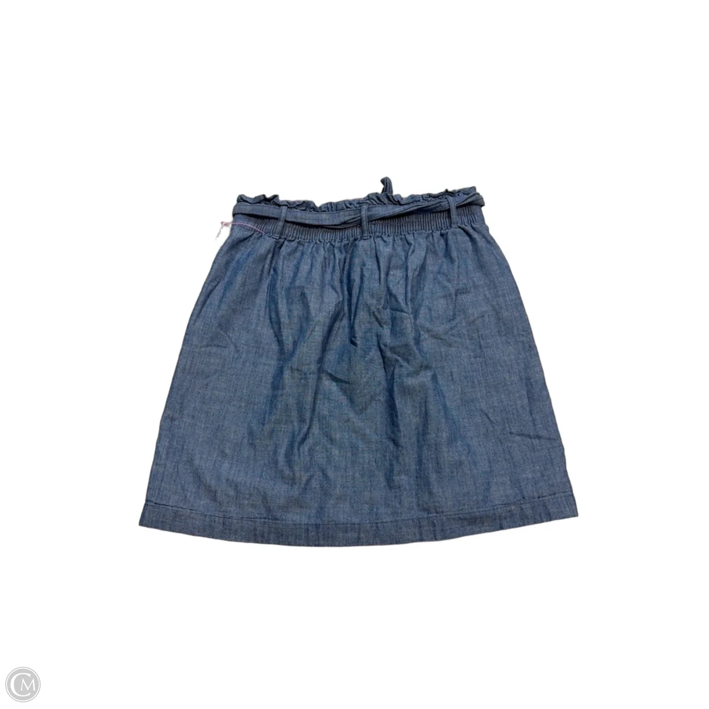 Skirt Midi By J. Crew In Blue Denim, Size: S