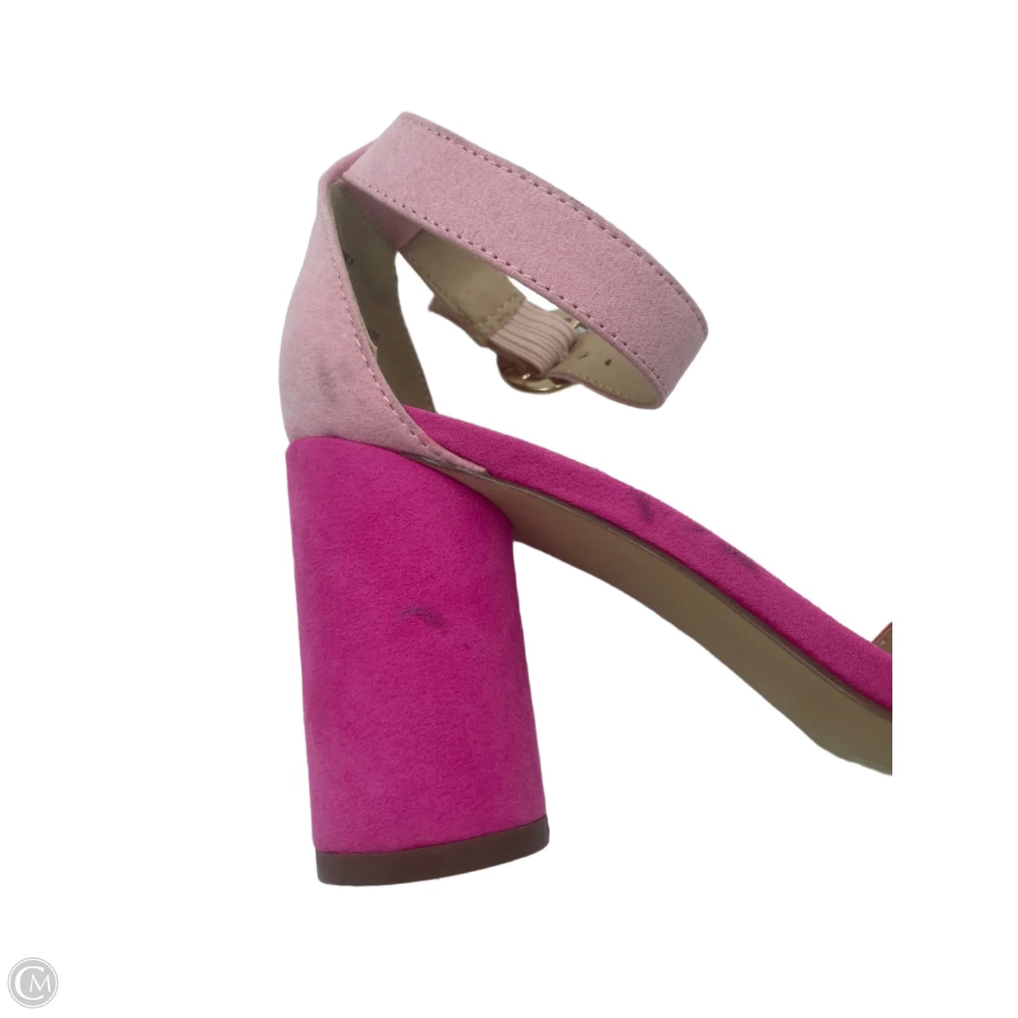 Shoes Heels Block By Justfab In Pink, Size: 6