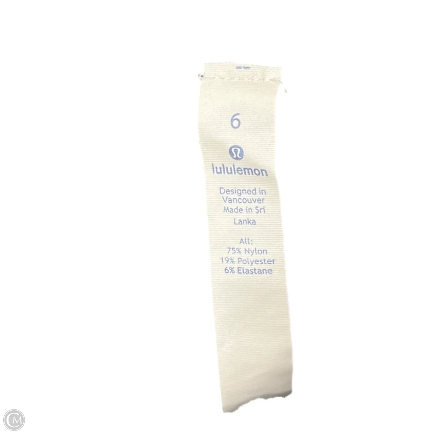 Athletic Top Long Sleeve Crewneck By Lululemon In Black, Size: 6