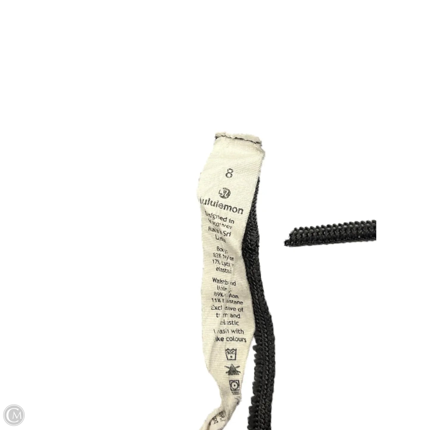 Athletic Leggings By Lululemon In Grey, Size: 8