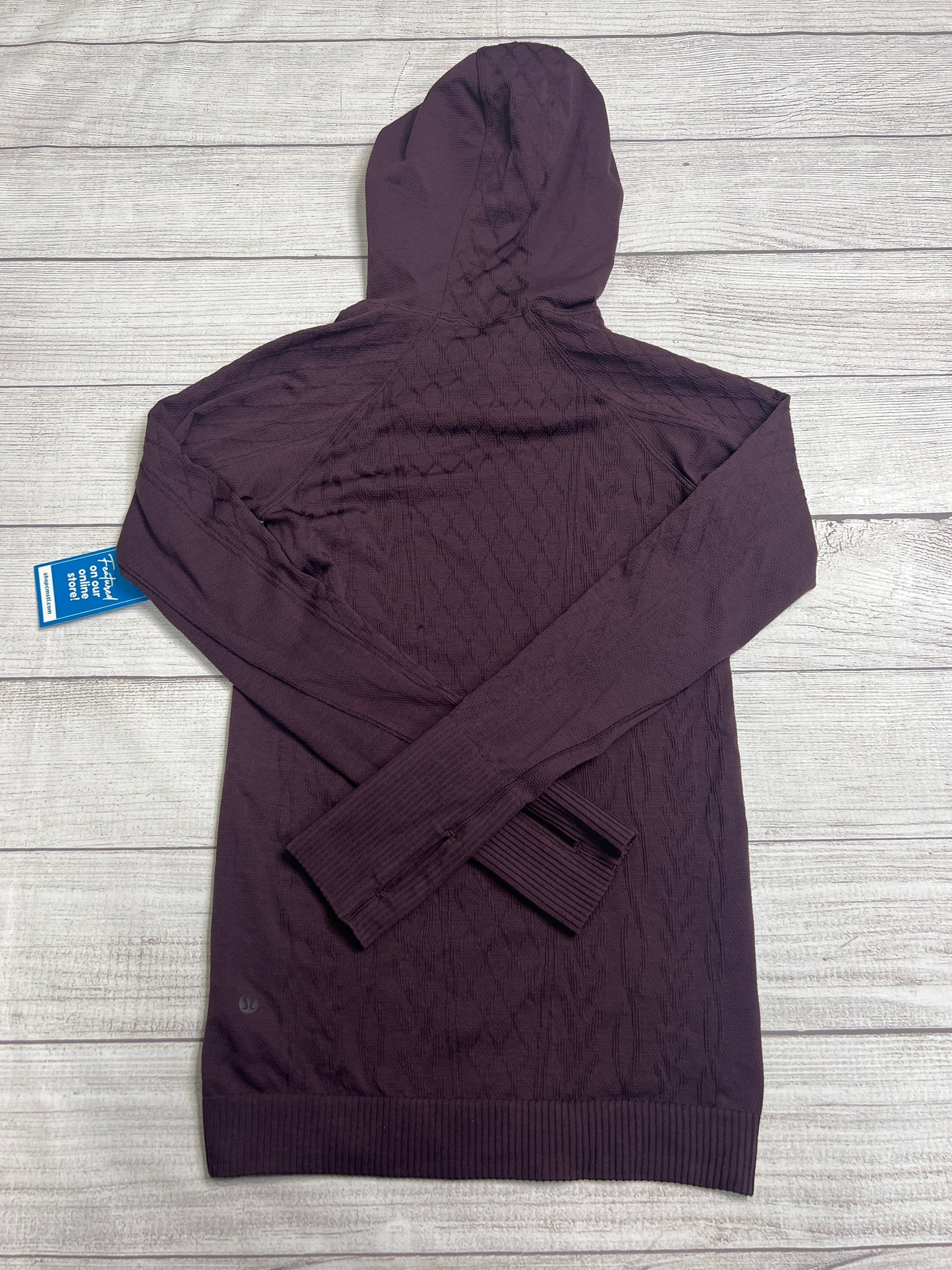 Athletic Top Long Sleeve Collar By Lululemon Size: 4