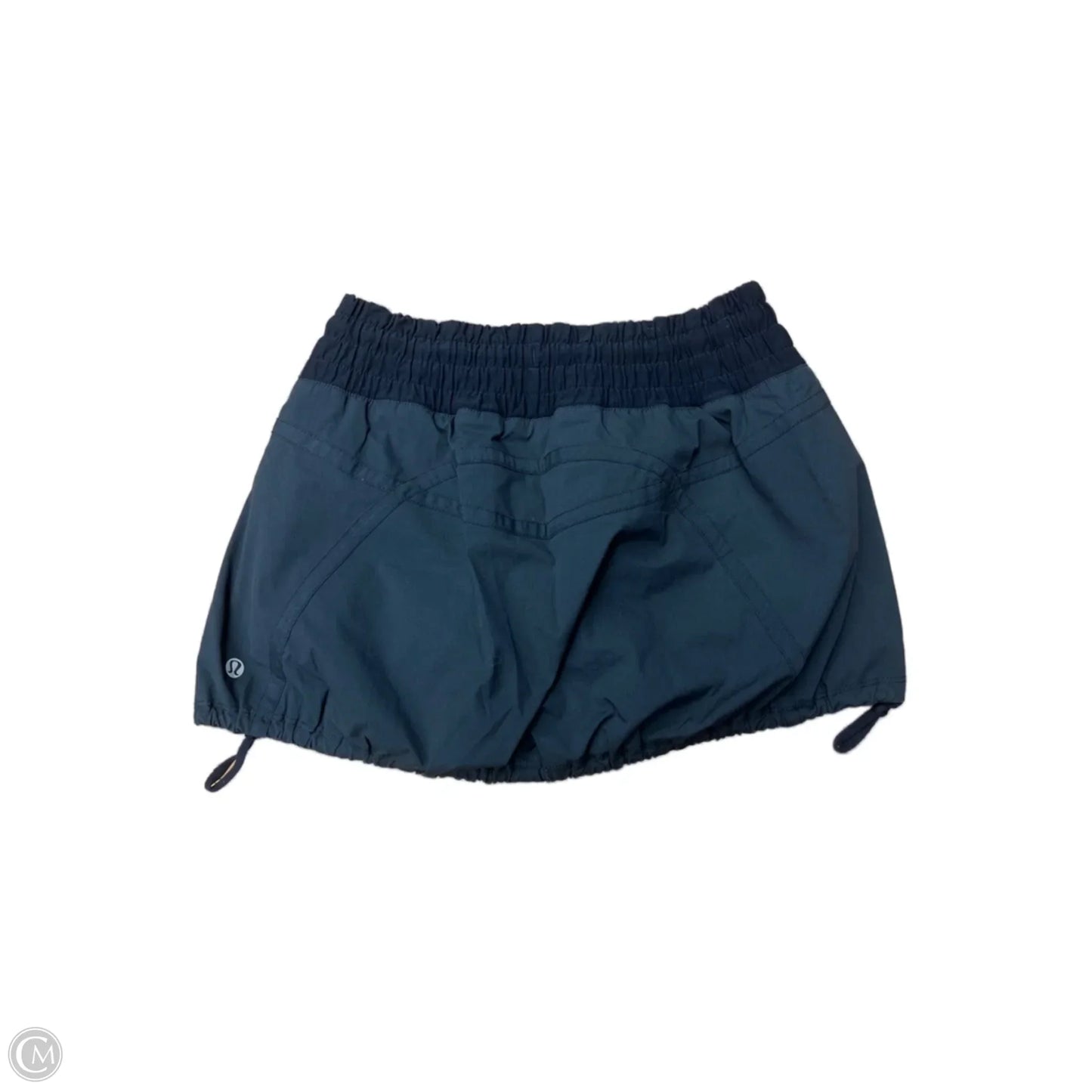 Athletic Skort By Lululemon In Black, Size: S