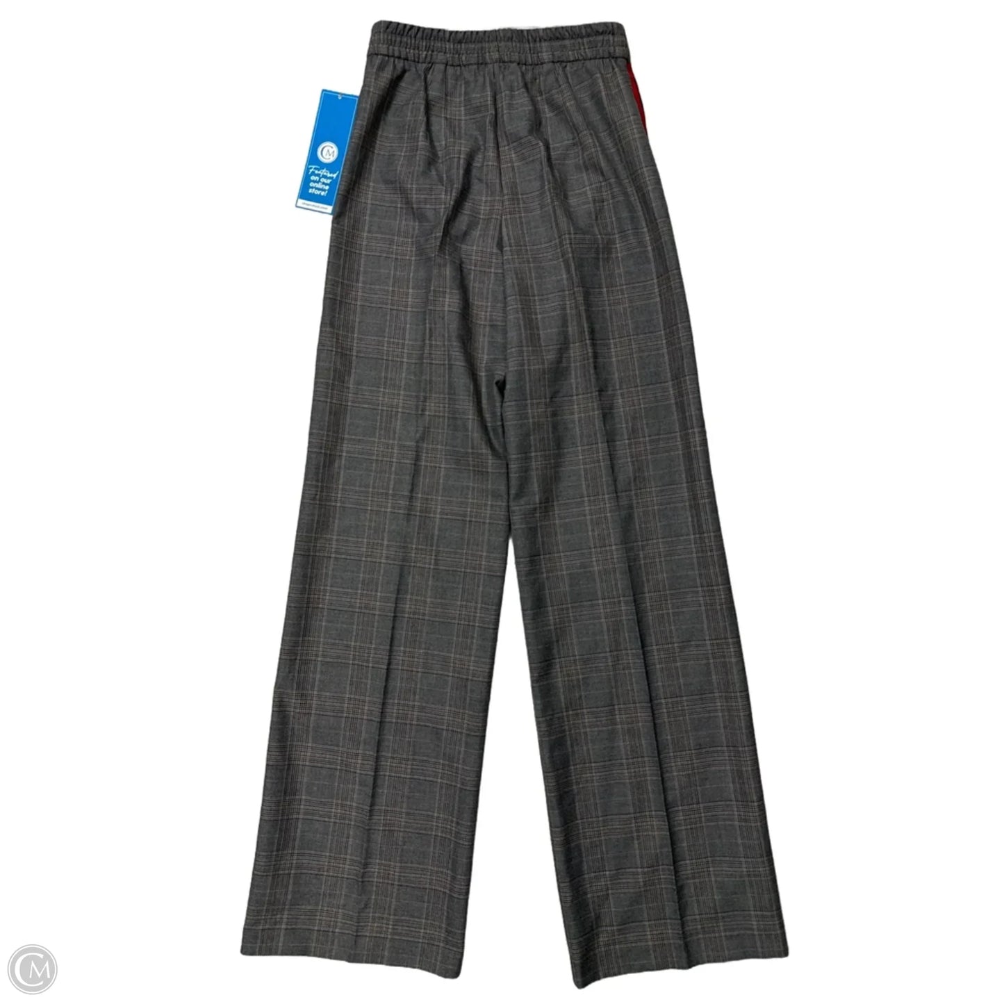 Pants Wide Leg By Zara In Grey, Size: Xs