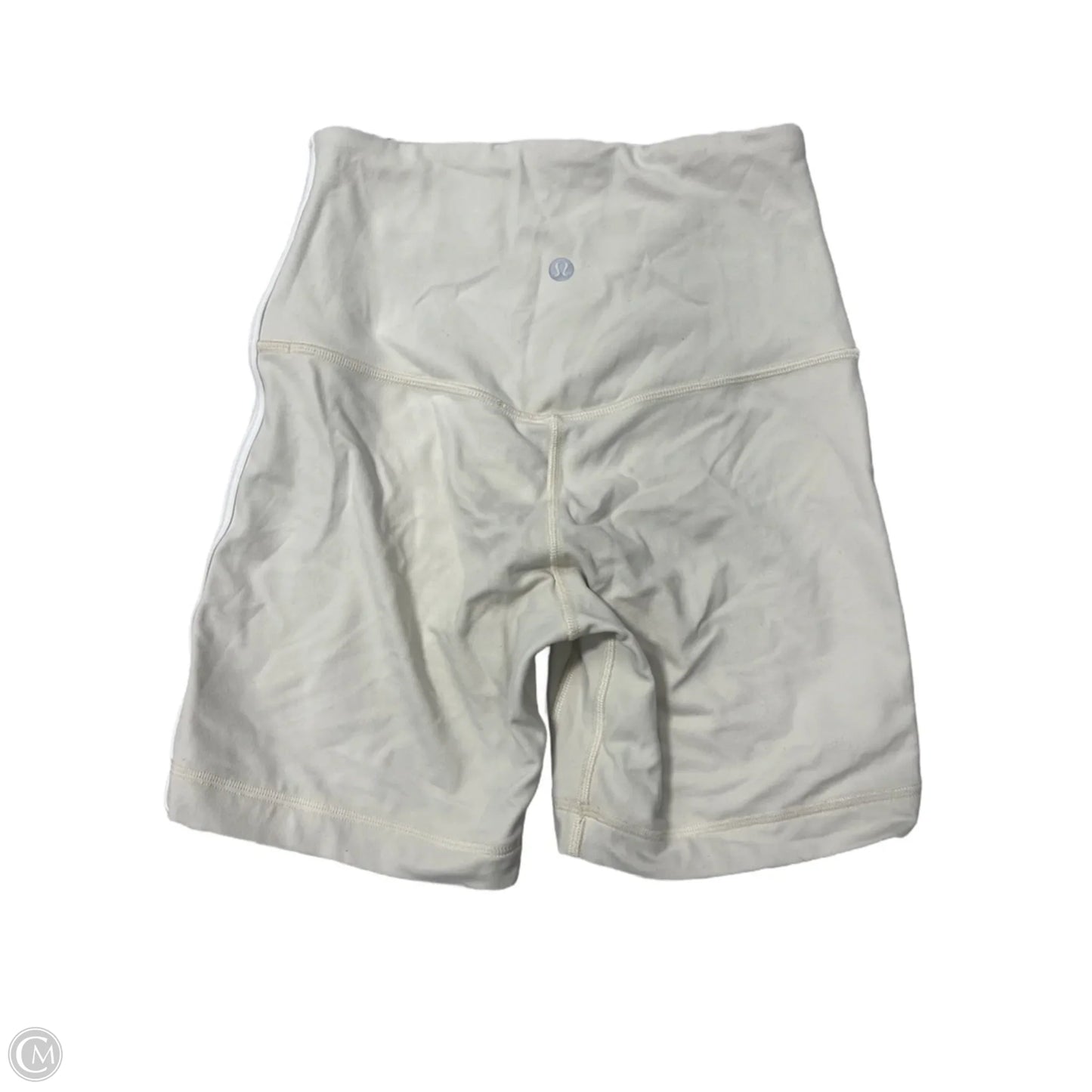 Athletic Shorts By Lululemon In Cream, Size: S