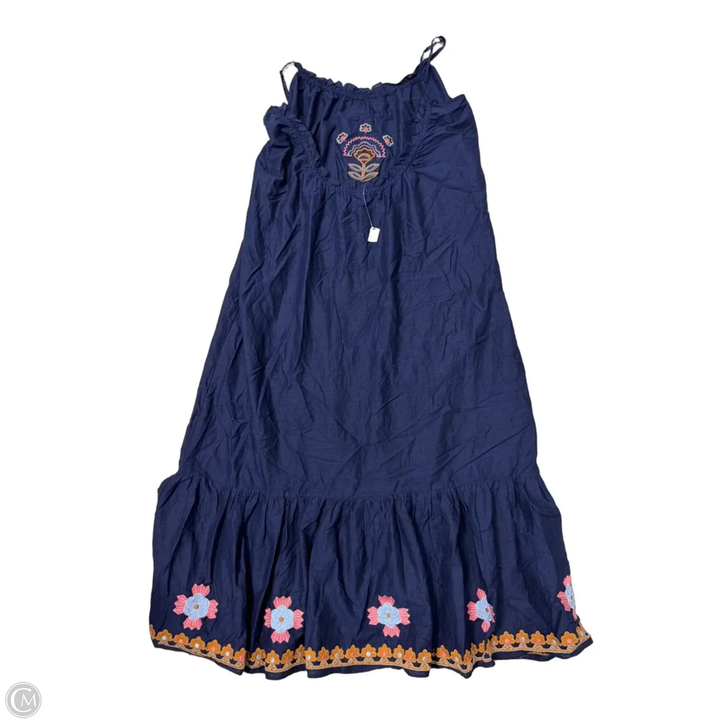 Dress Casual Maxi By Anthropologie In Navy, Size: L