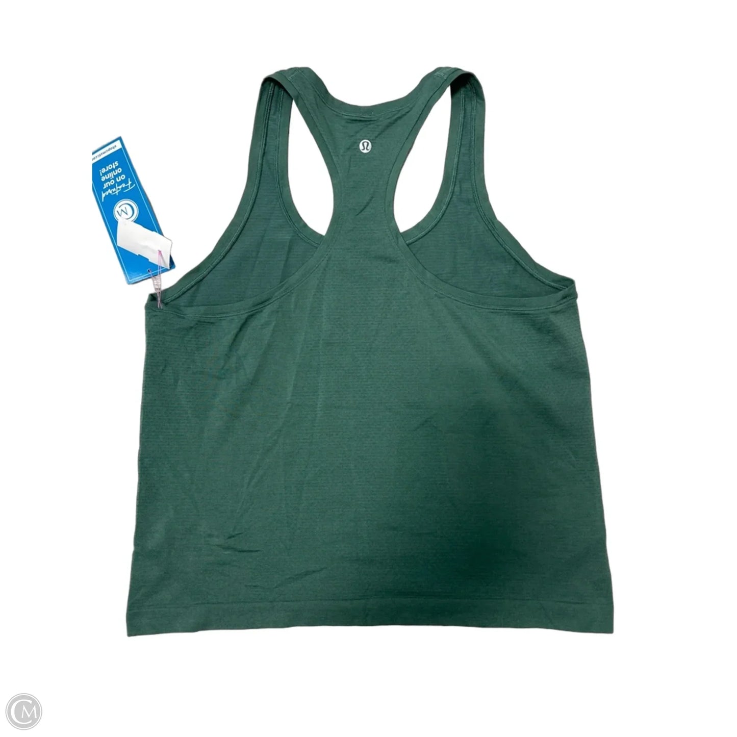 Athletic Tank Top By Lululemon In Green, Size: M