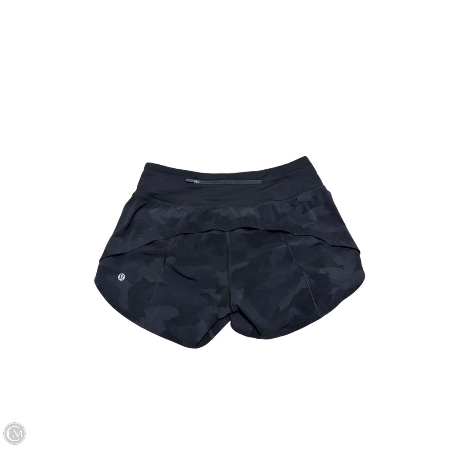 Athletic Shorts By Lululemon In Camouflage Print, Size: S