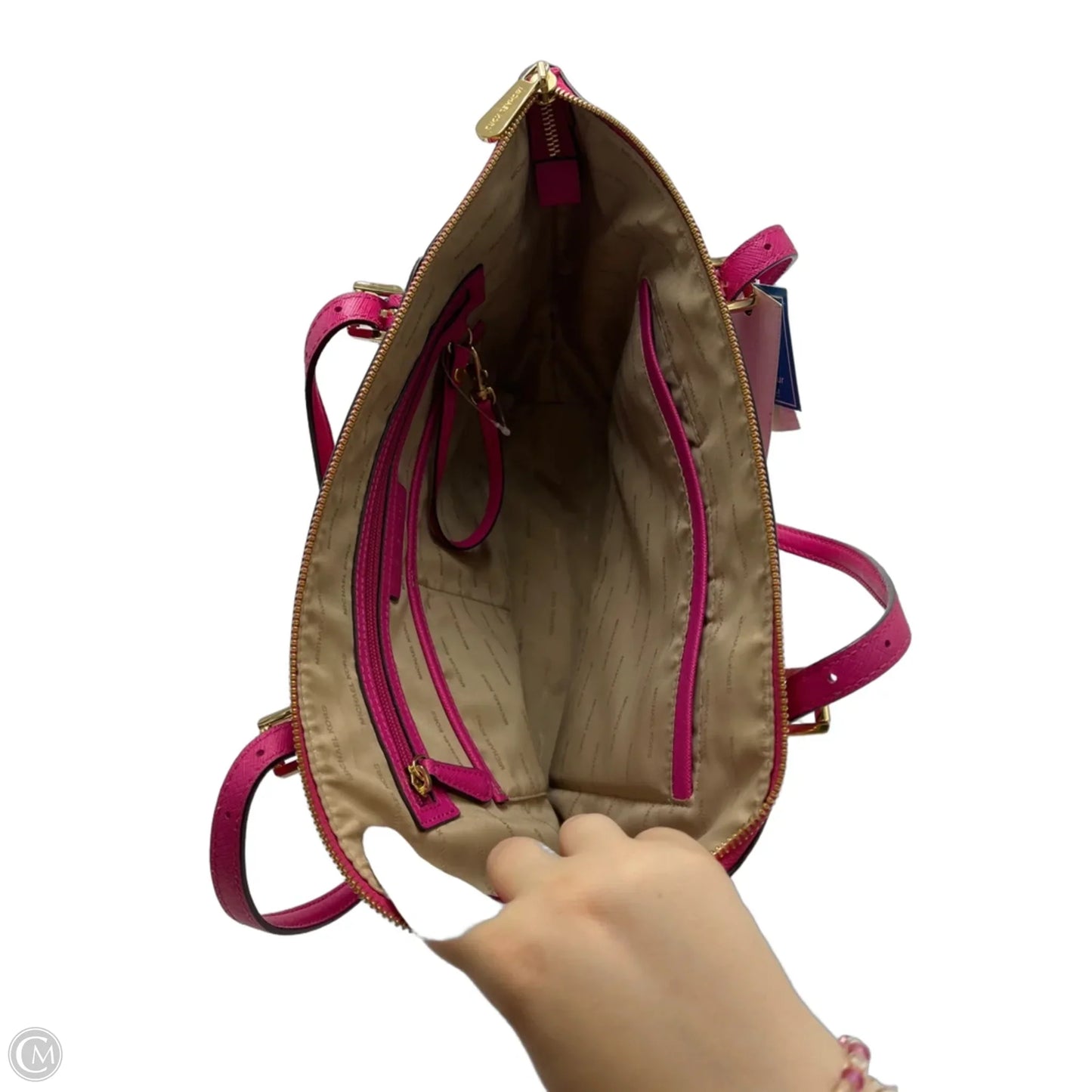 Handbag Designer By Michael Kors Pink