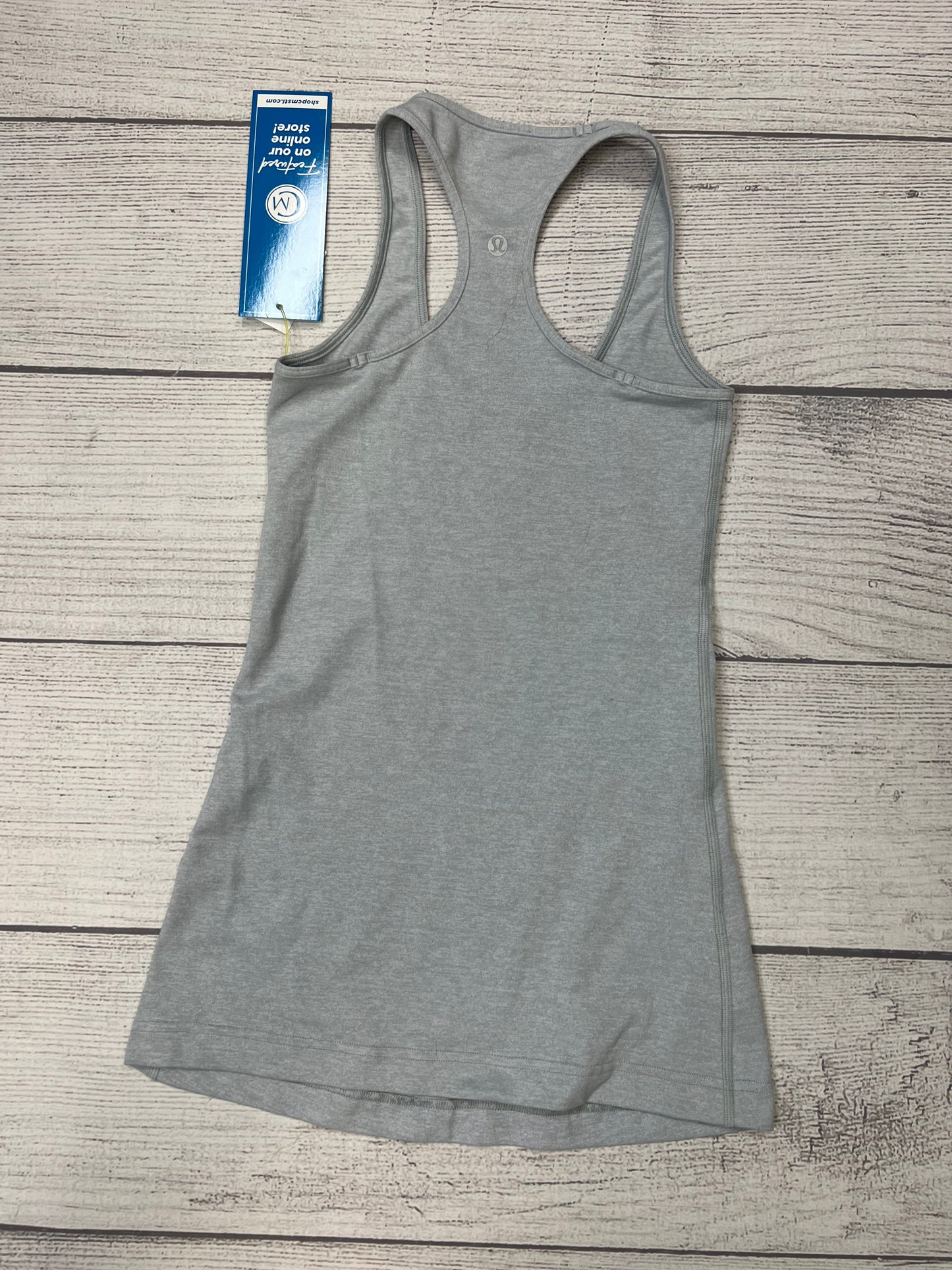 Grey Athletic Tank Top Lululemon, Size S