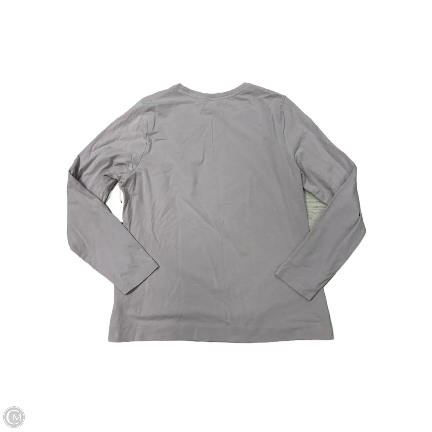 Athletic Top Long Sleeve Collar By Athleta In Purple, Size: L