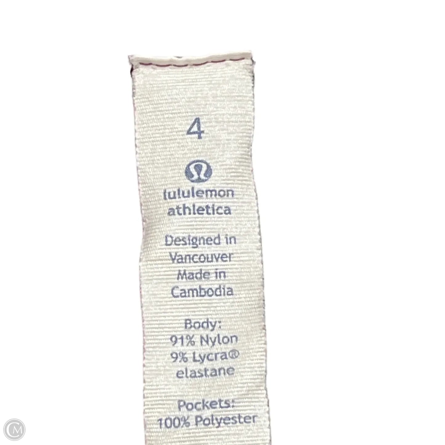 Athletic Top Long Sleeve Hoodie By Lululemon In Purple, Size: S