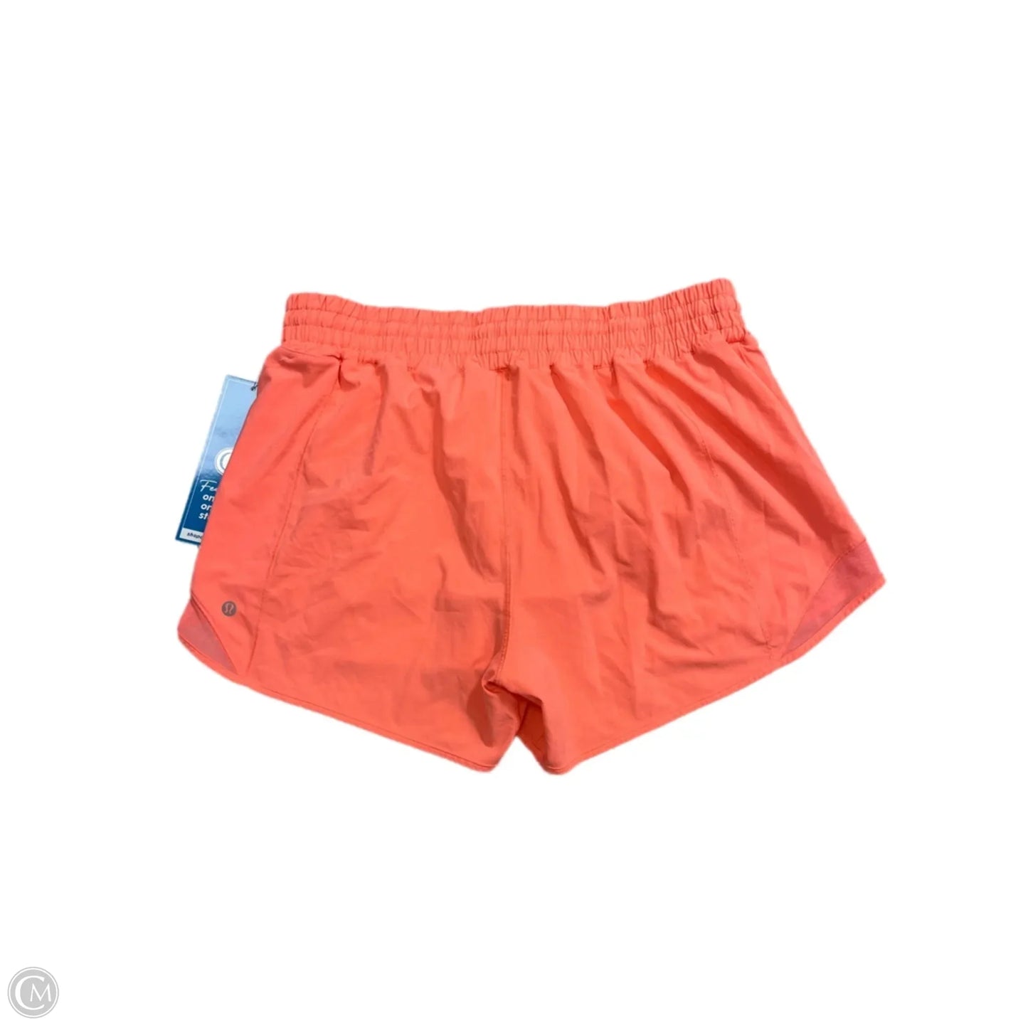 Athletic Shorts By Lululemon In Coral, Size: 14