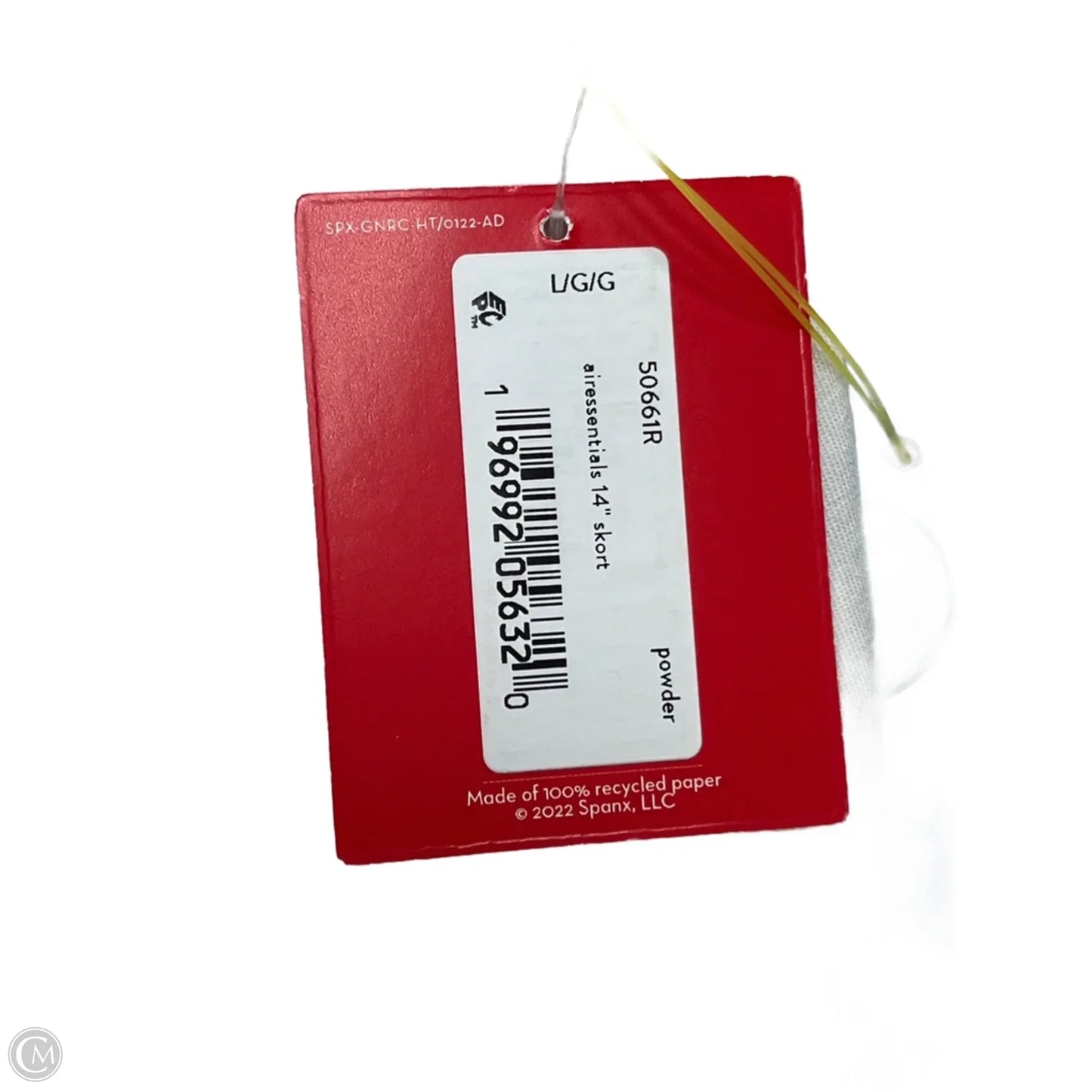 Athletic Skort By Spanx In White, Size: L