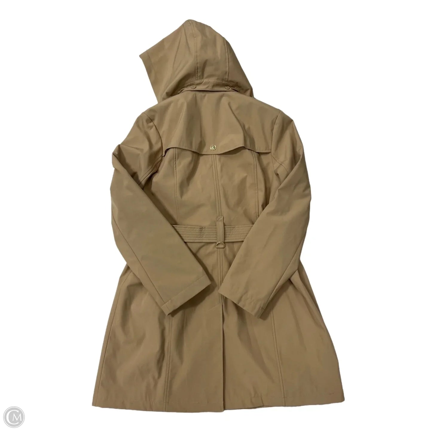 Coat Designer By Halston In Tan, Size: M