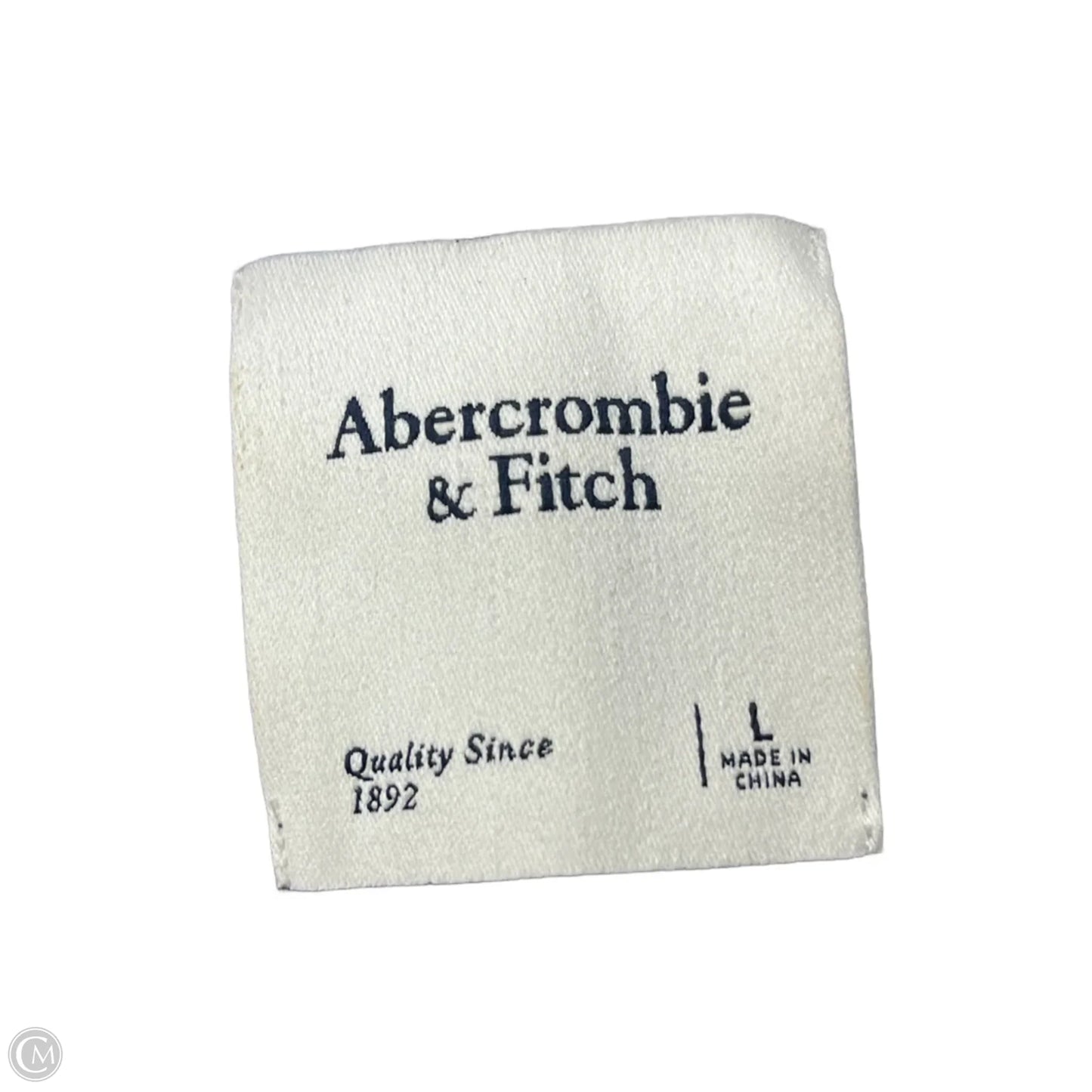 Sweater By Abercrombie And Fitch In Grey, Size: L