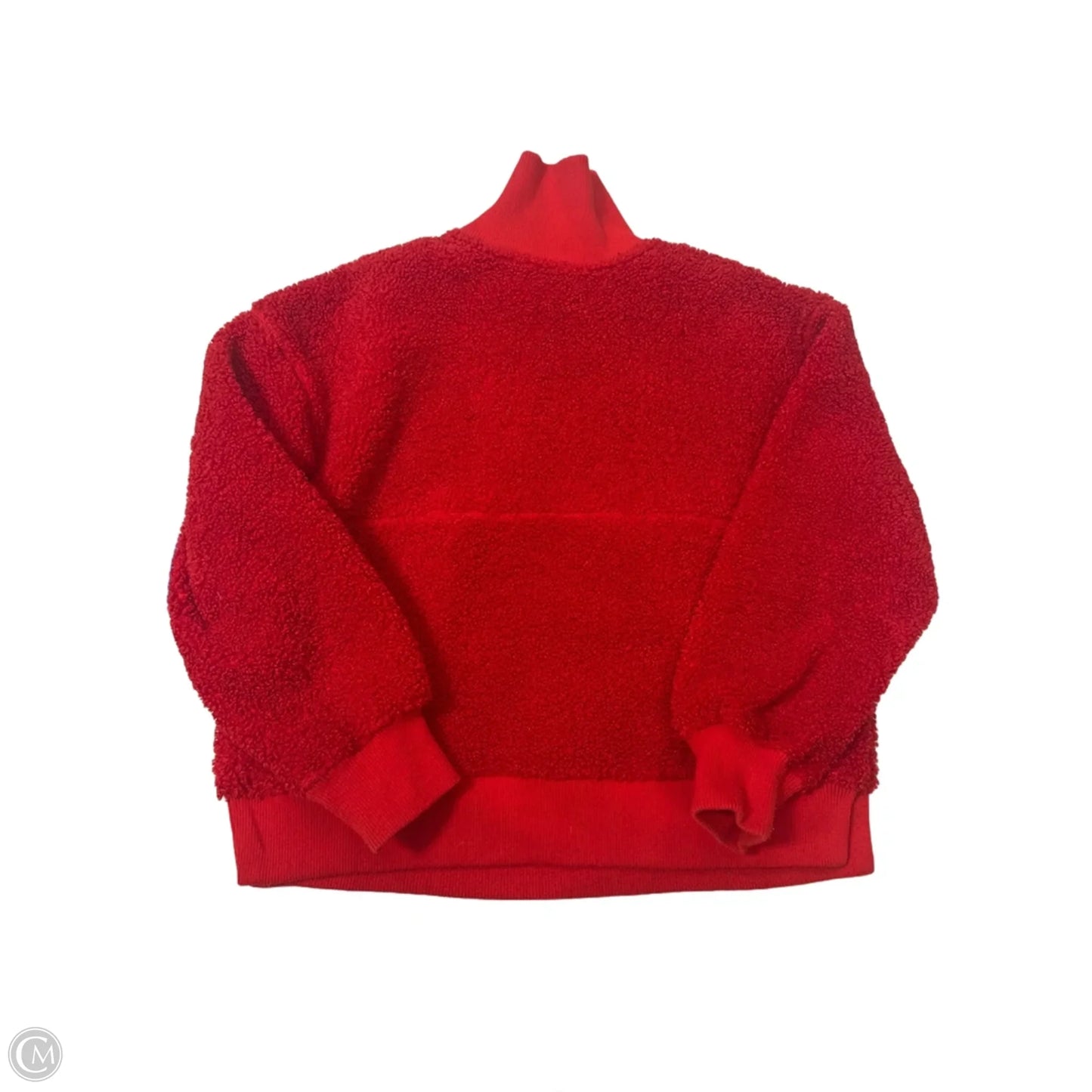 Jacket Faux Fur & Sherpa By Joy Lab In Red, Size: L