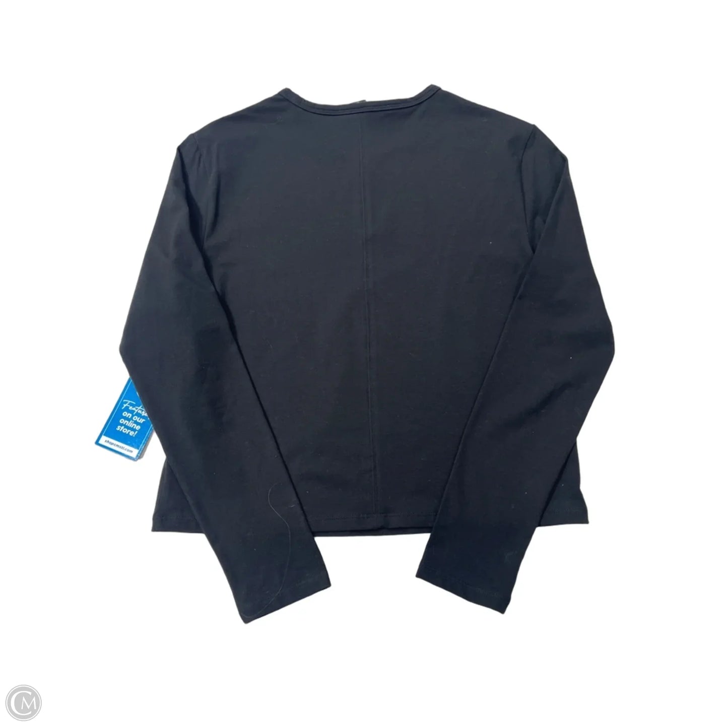 Athletic Top Long Sleeve Crewneck By Athleta In Black, Size: Xs