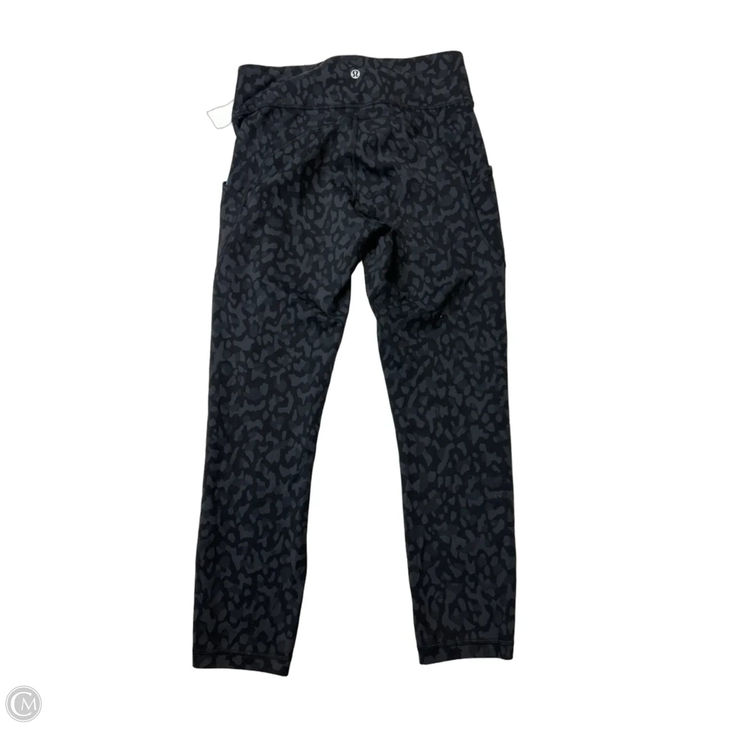 Athletic Leggings By Lululemon In Animal Print, Size: M