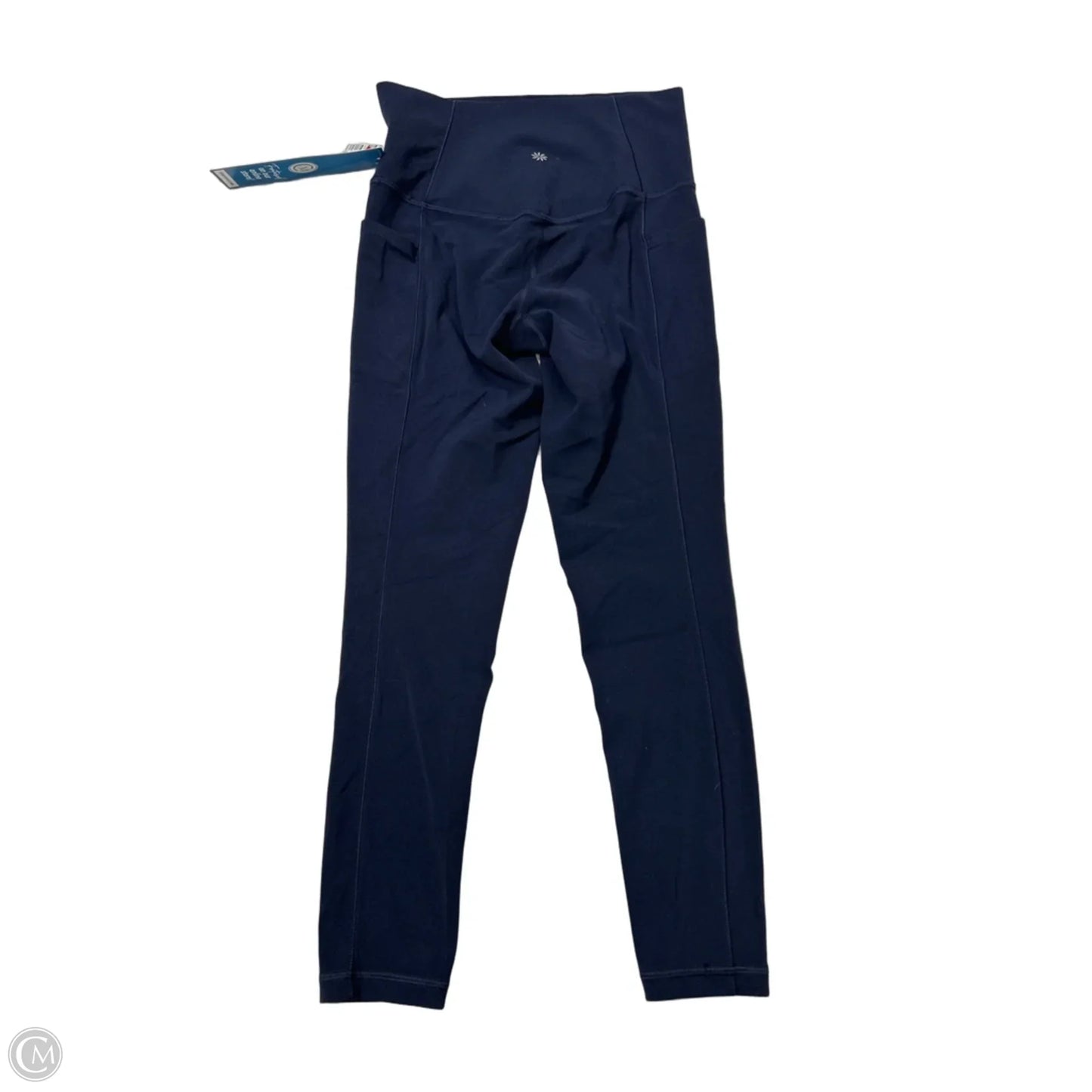 Athletic Leggings Capris By Athleta In Navy, Size: Xs