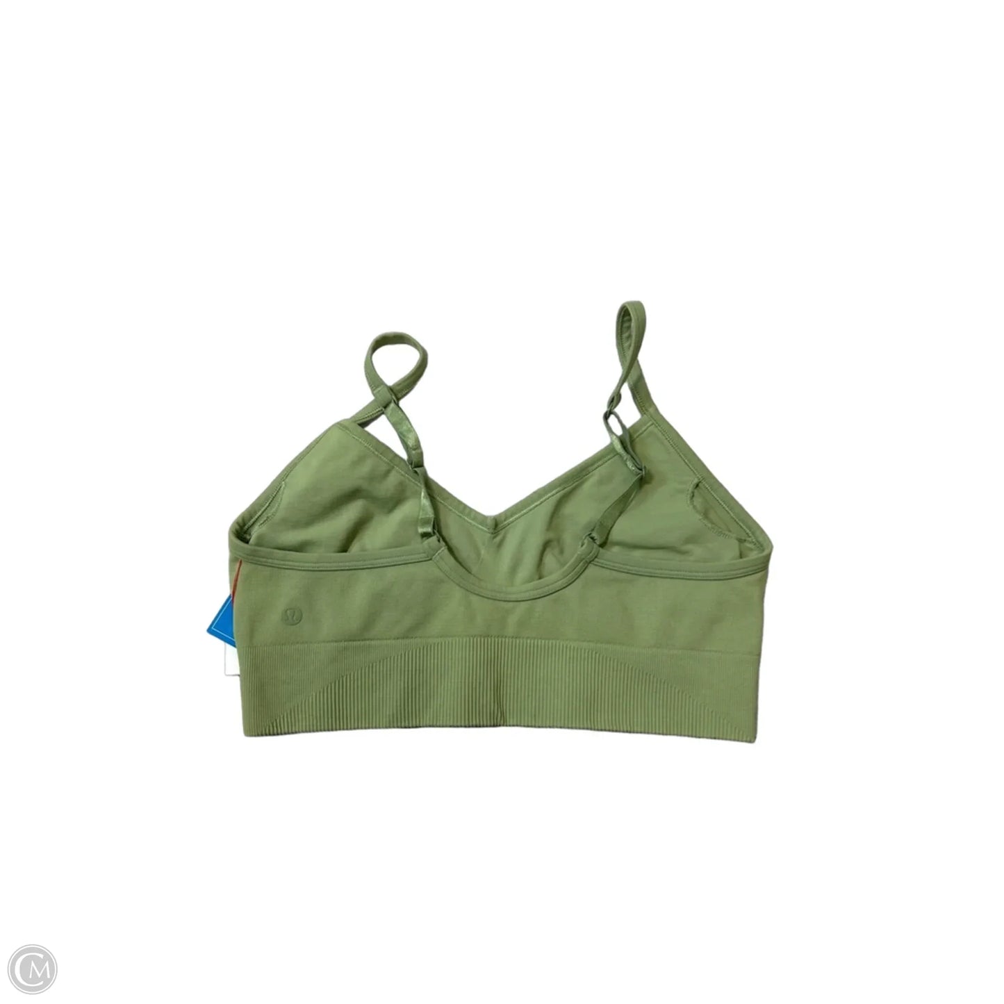 Athletic Bra By Lululemon In Green, Size: M