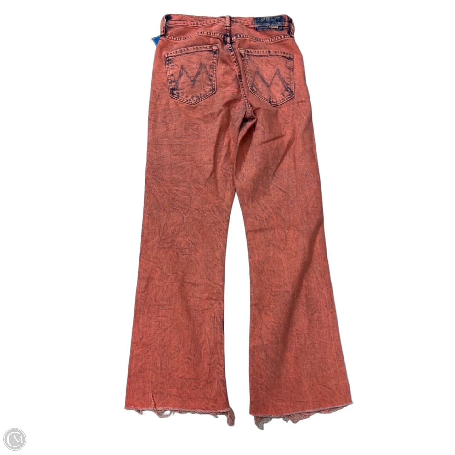 Jeans Designer By Mother In Blue & Orange, Size: 0