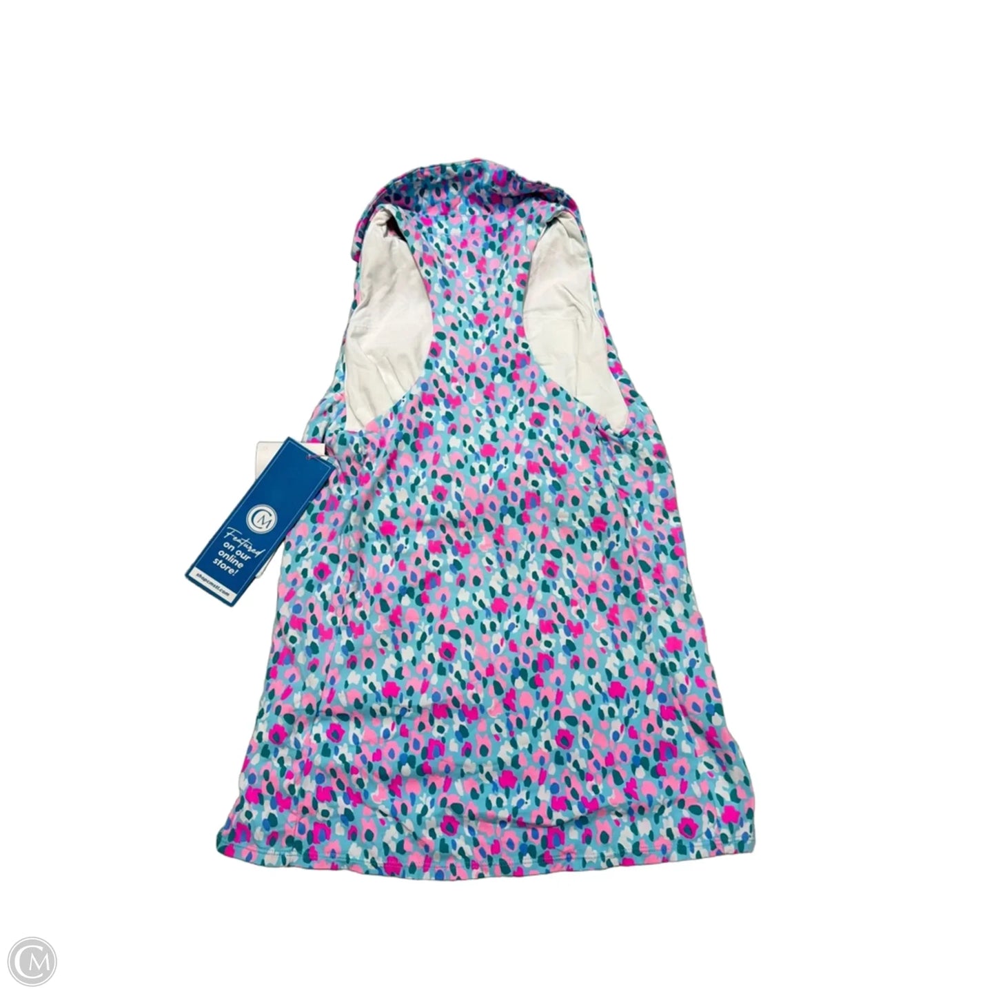 Top Sleeveless Designer By Lilly Pulitzer In Blue & Pink, Size: S