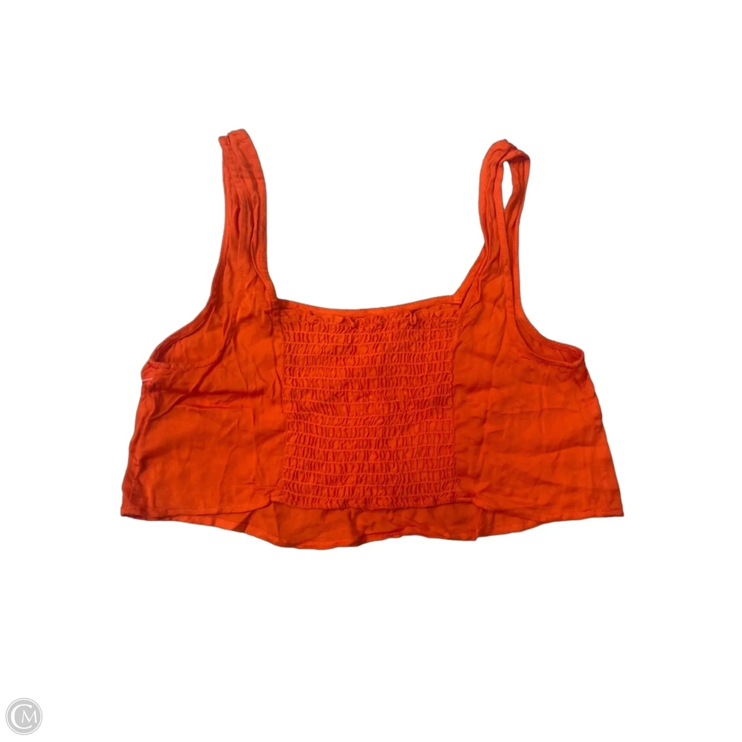 Top Sleeveless Basic By Anthropologie In Orange, Size: M