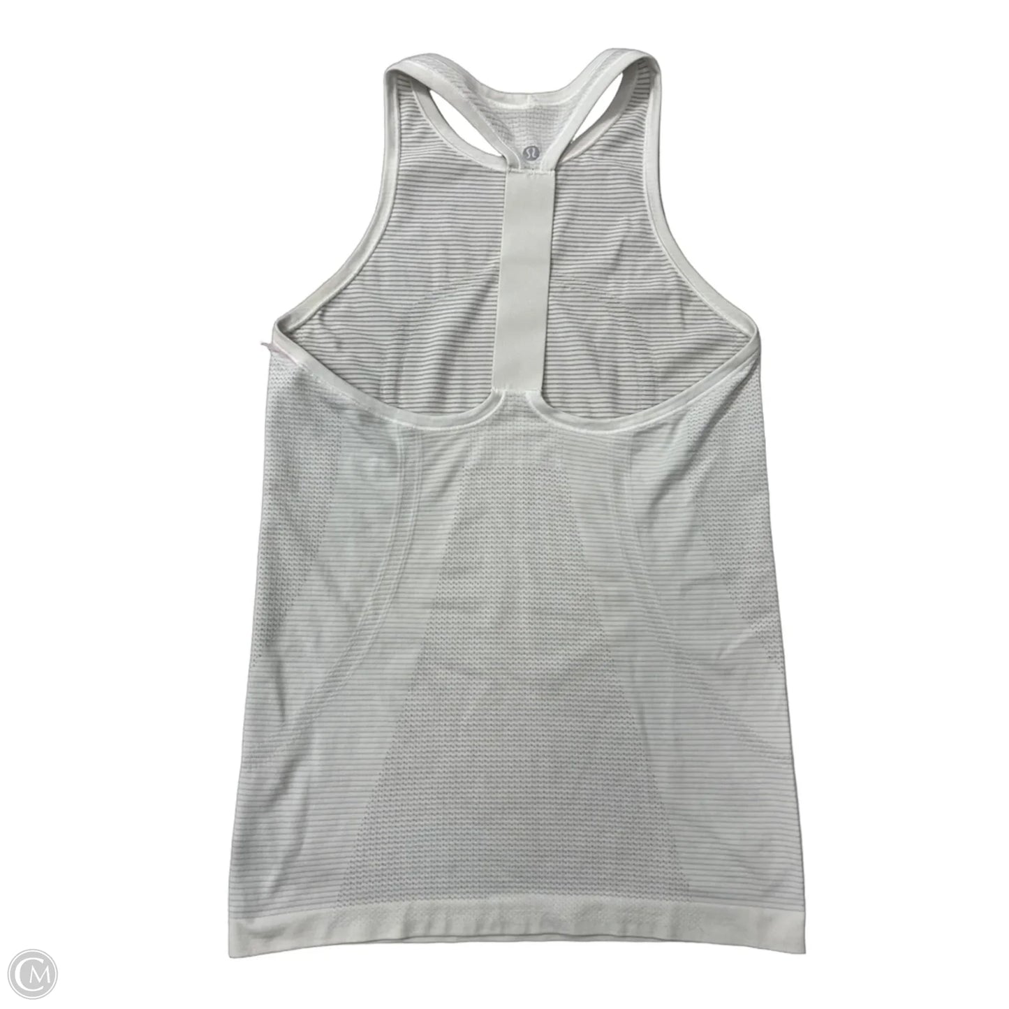 Athletic Tank Top By Lululemon In White, Size: 6