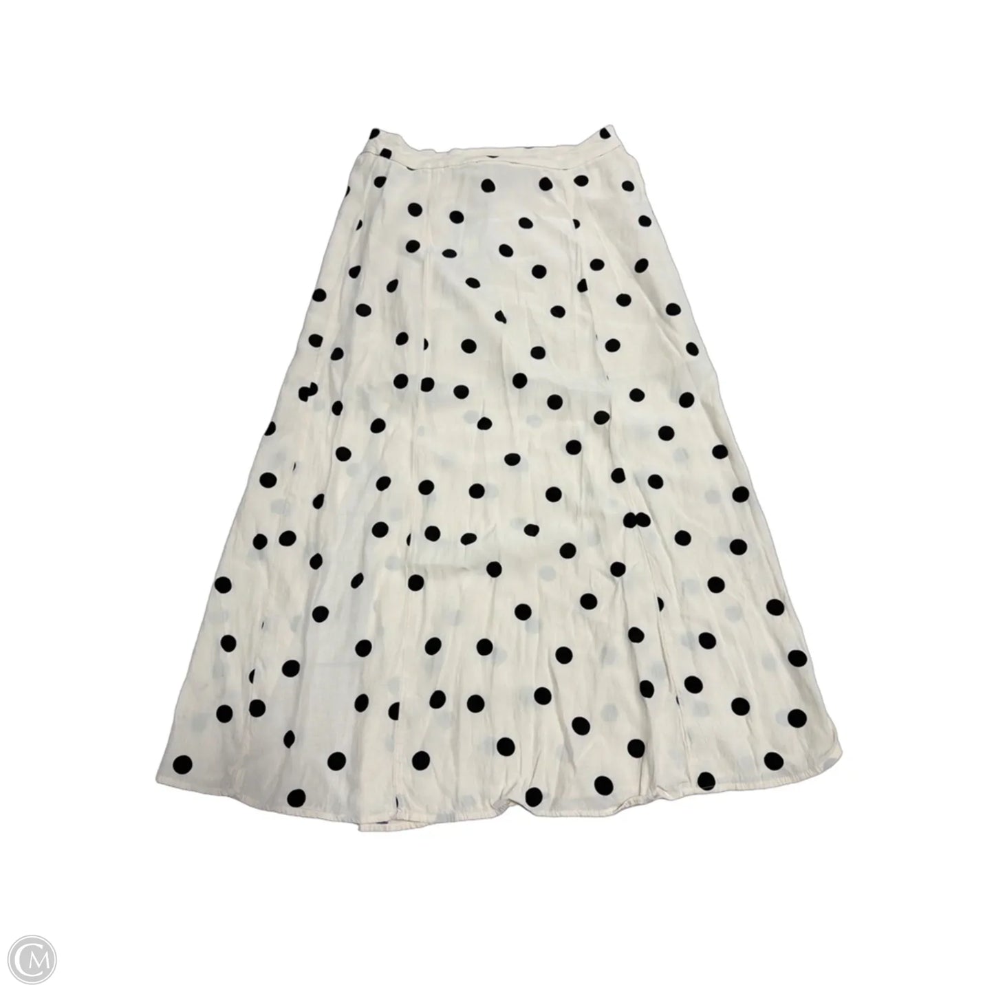 Skirt Maxi By Something Navy In Polkadot Pattern, Size: S