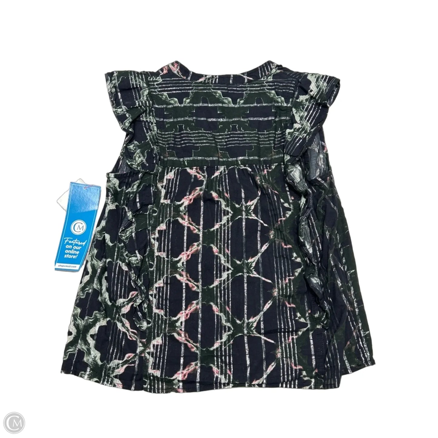 Top Sleeveless By Pilcro In Navy, Size: S