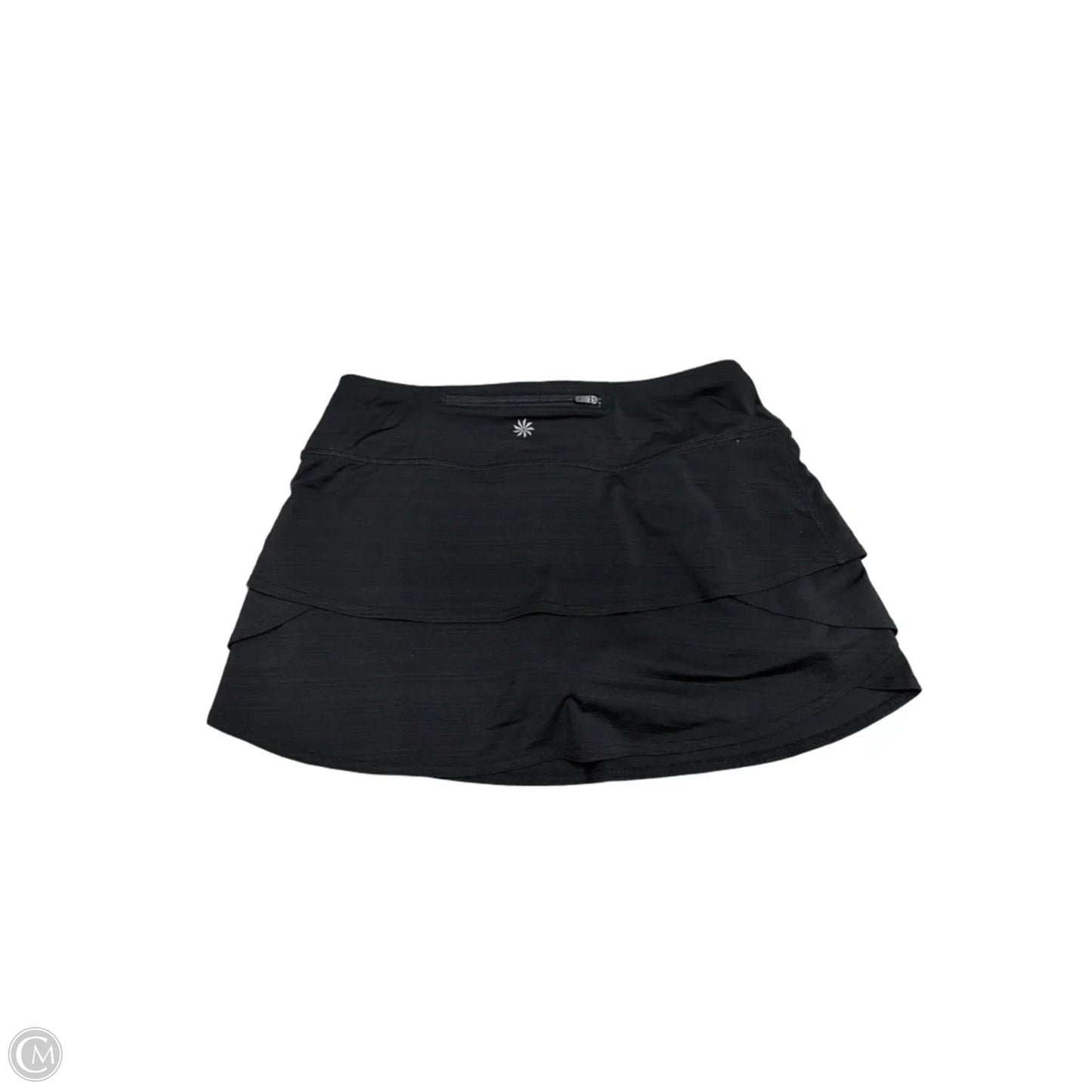 Athletic Skort By Athleta In Black, Size: S