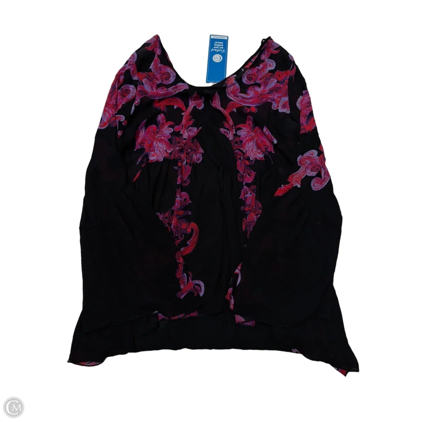 Dress Casual Short By Free People In Black & Purple, Size: Sp