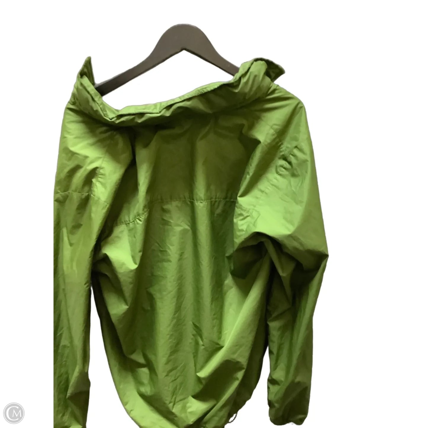 Jacket Windbreaker By Patagonia In Green, Size: M